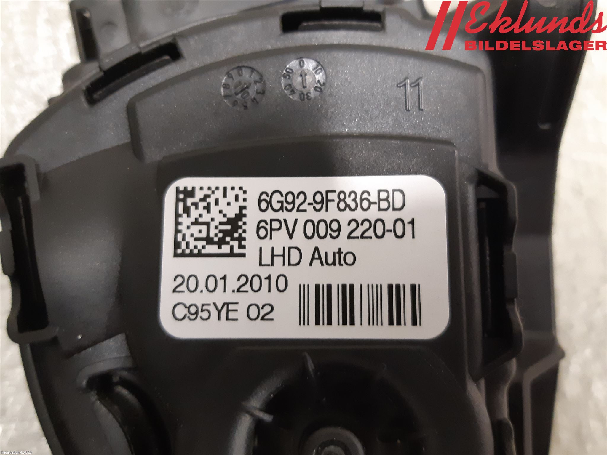 Volvo V70 08-13 Gaspedal