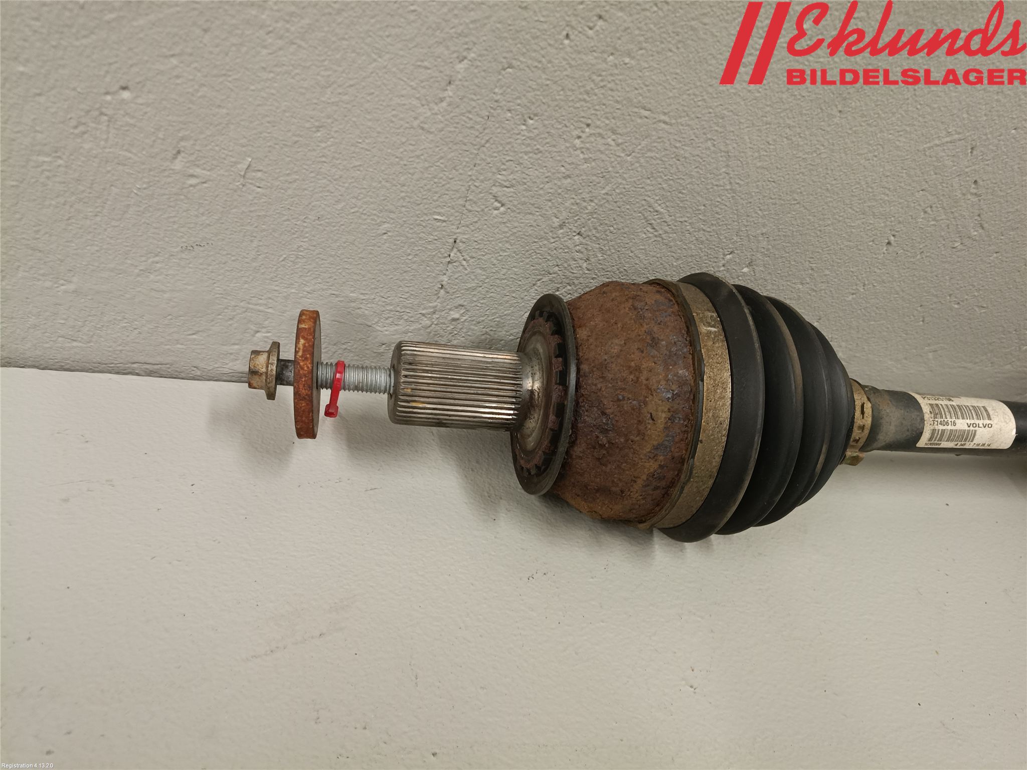 Volvo S80 07-13 Drivaxel Fram Vänster