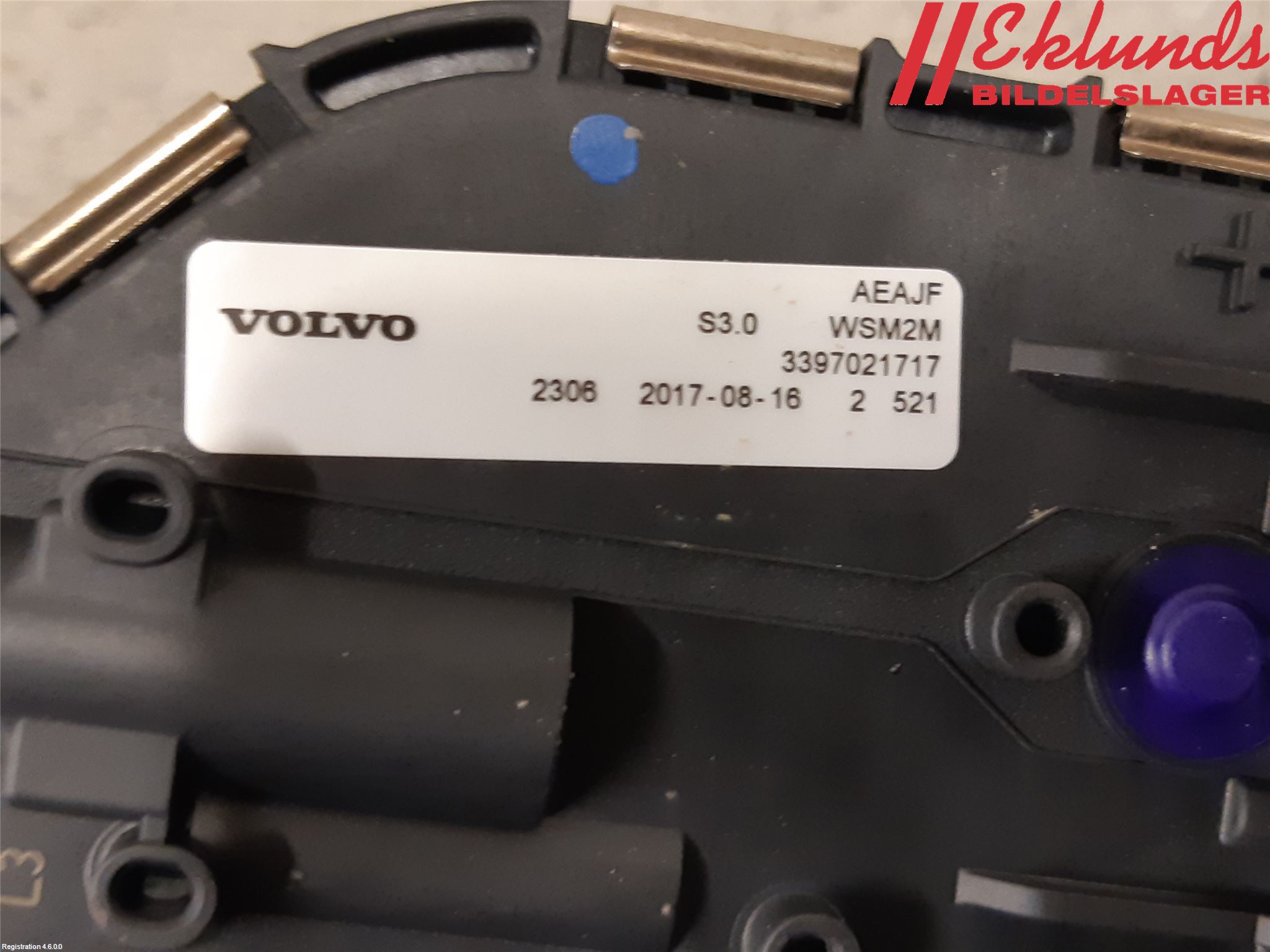 Volvo V90 CROSS COUNTRY 17->> Torkarmotor Vindruta