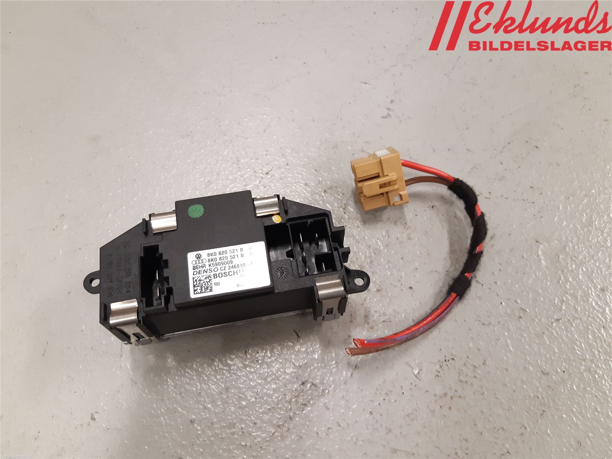 Audi A4/S4 08-11 Värmefläktsmotstånd