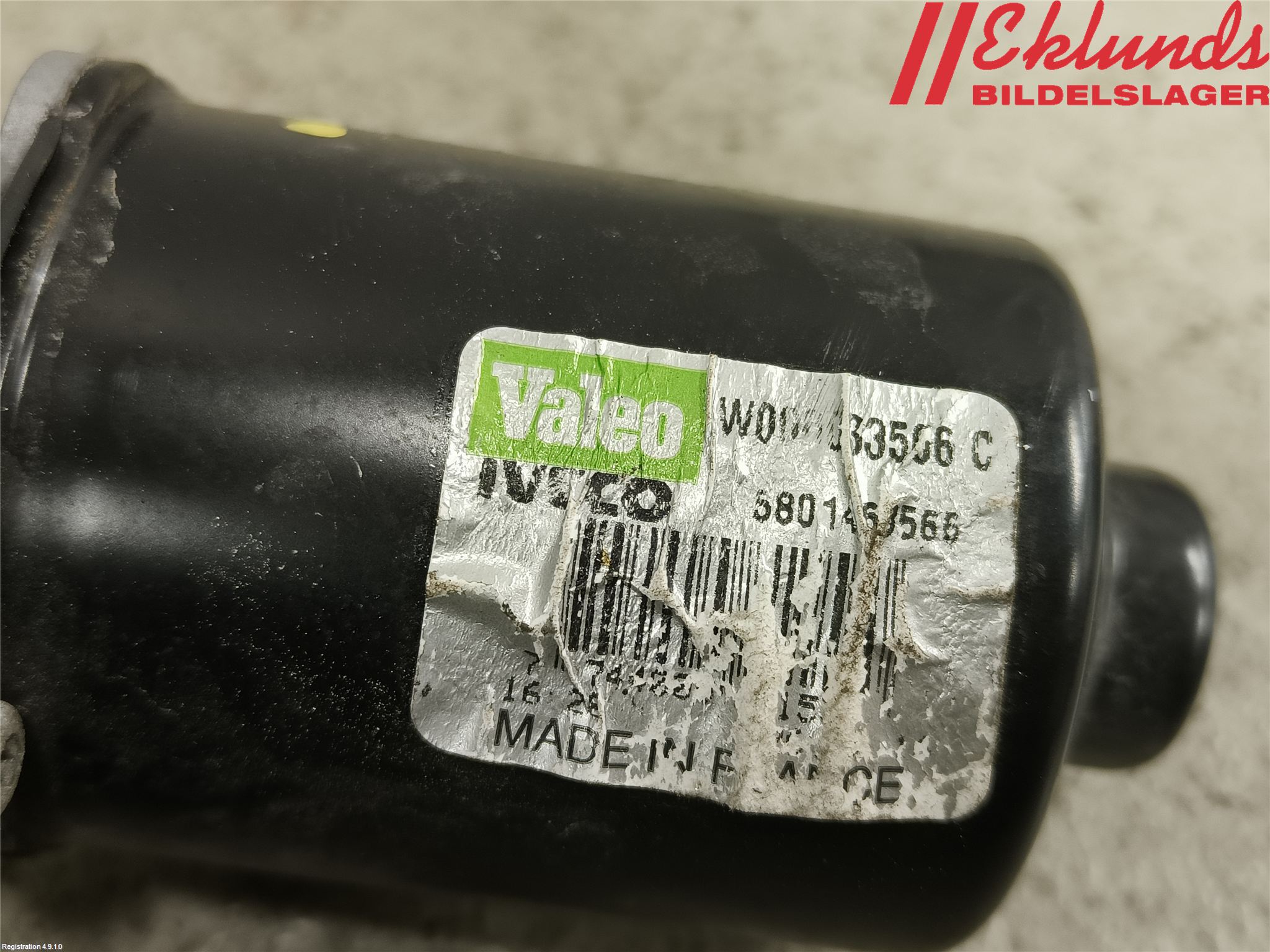 Iveco DAILY 14->> Torkarmotor Vindruta