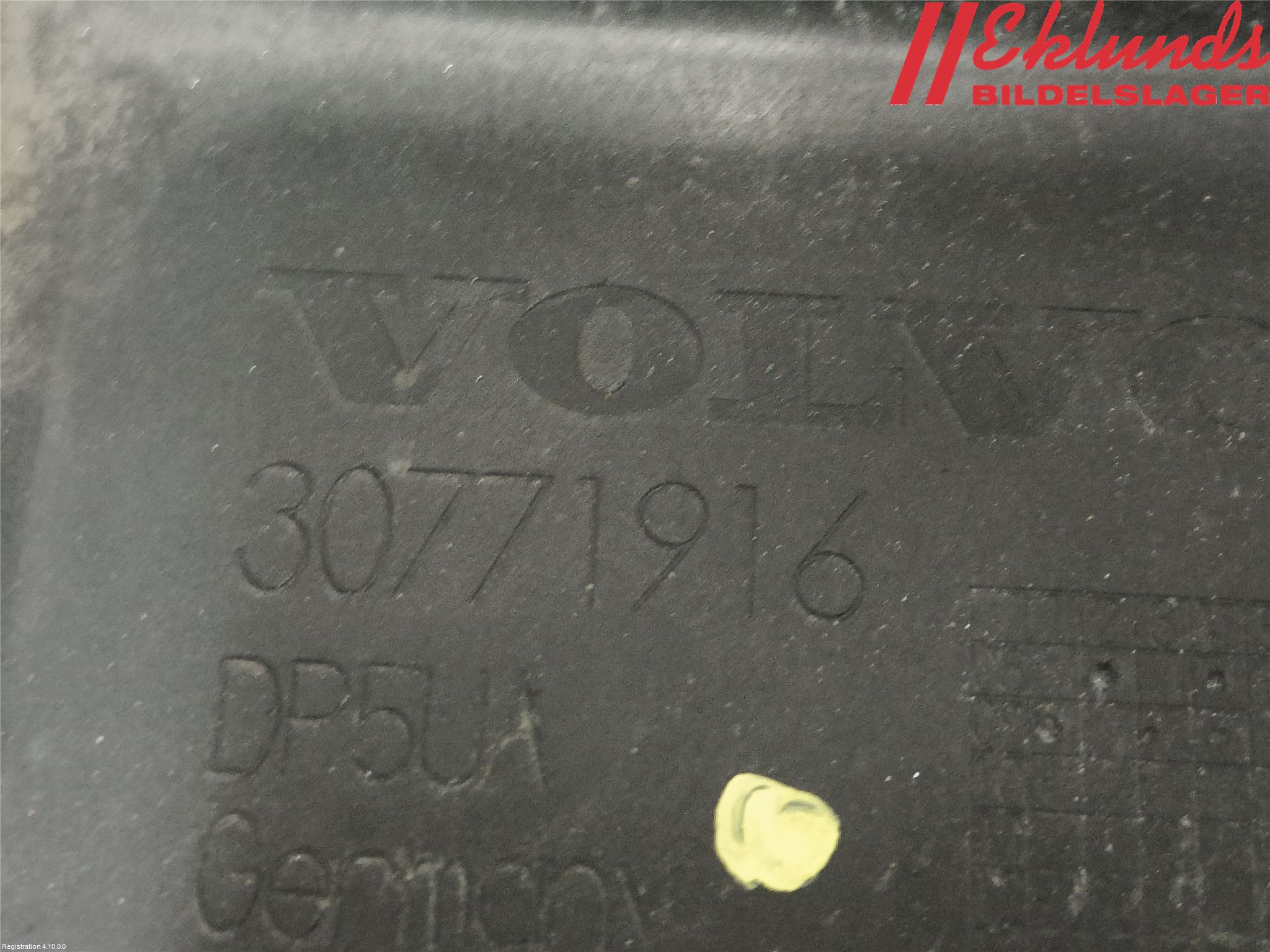 Volvo V70 08-13 Motorkåpa