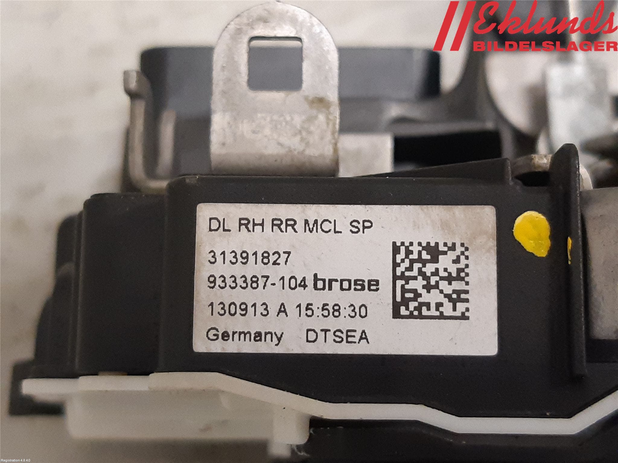 Volvo V40 12-19 Låskista-Dörrlås