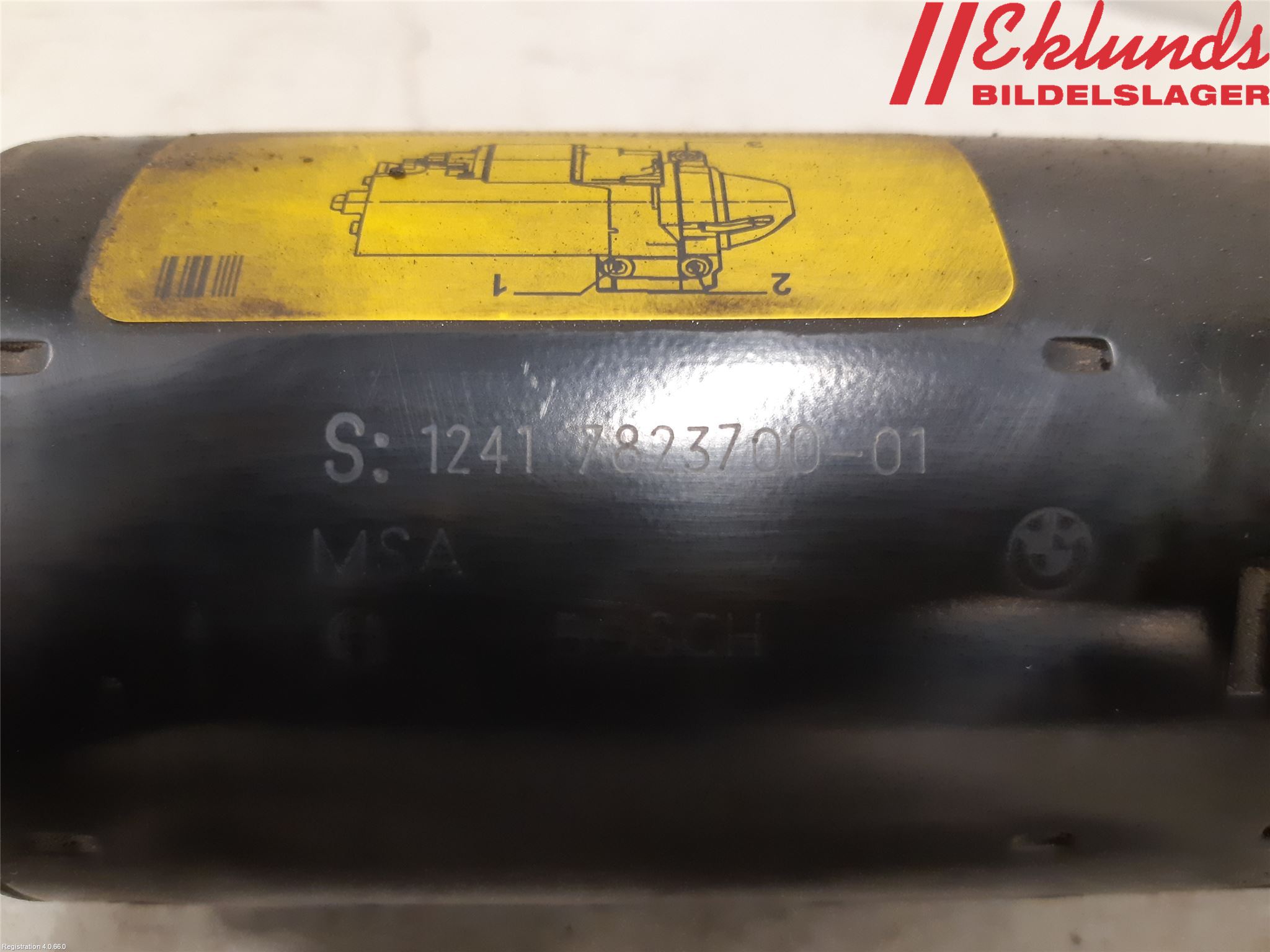 BMW 3 E90/91 SED/TOU 05-12 Startmotor Diesel