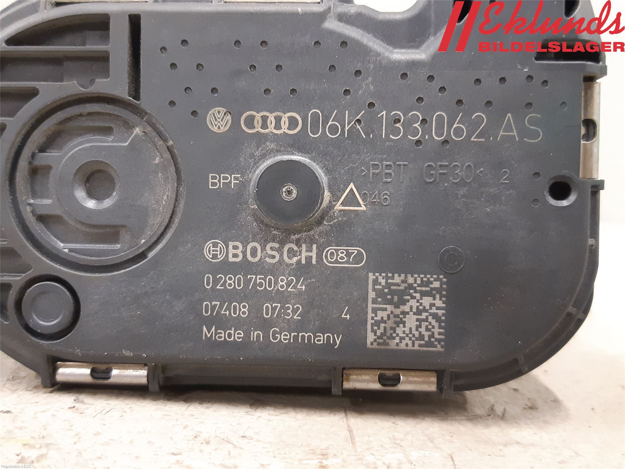 Audi A6 F2/C8 19- Injspjällhus