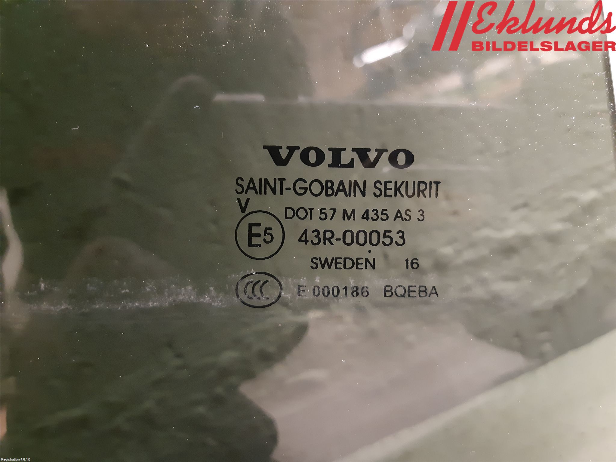 Volvo XC90/RECHARGE 16- Dörruta Bak Höger