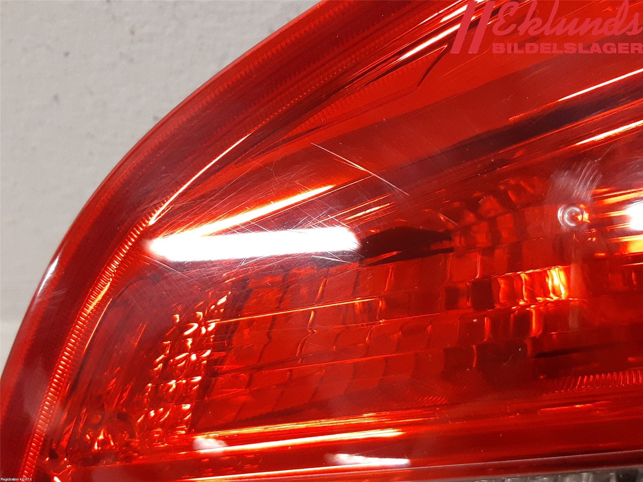 Opel MERIVA B 10-17 Bakljus Lucka Hö