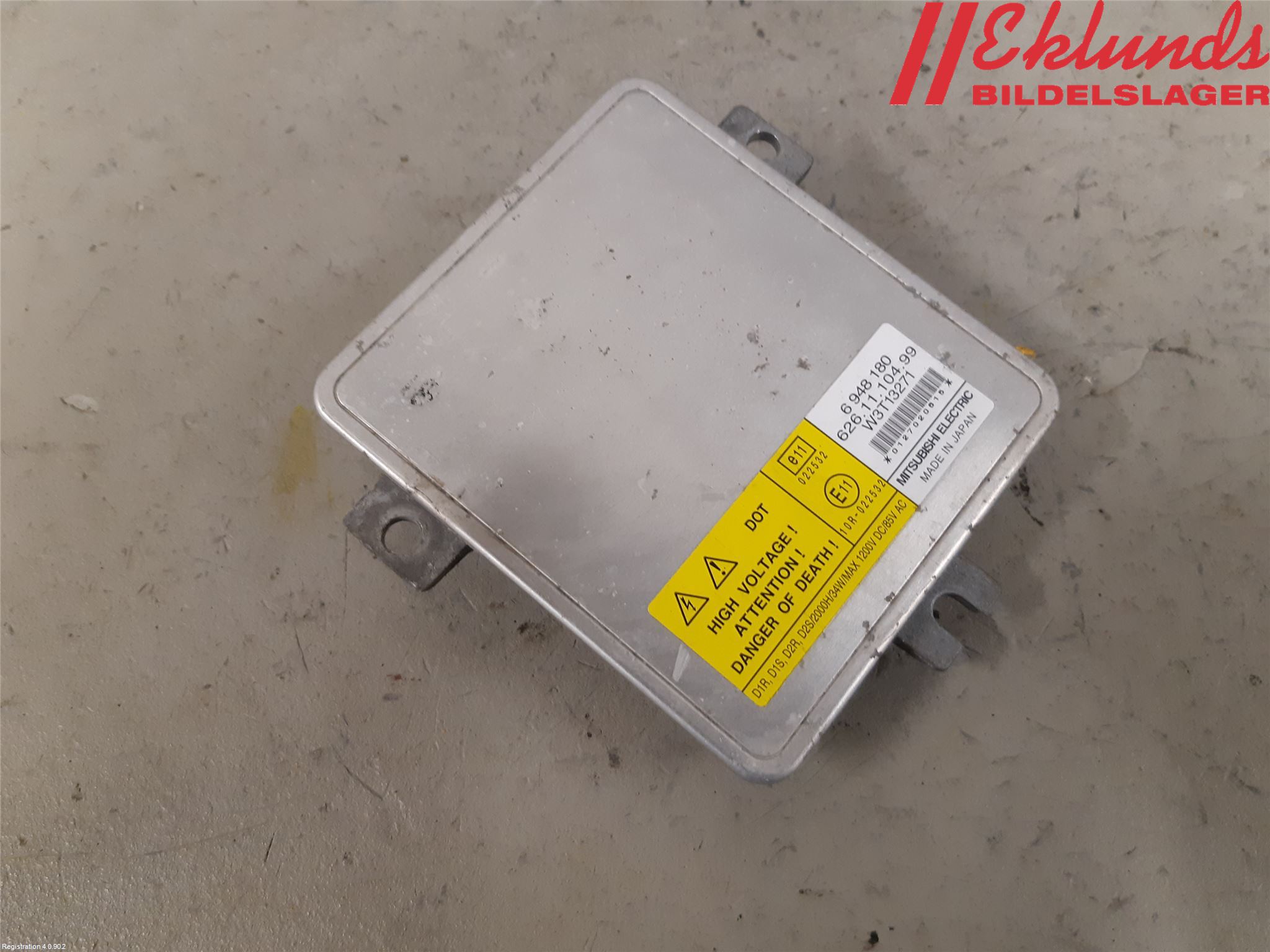 Volvo V70 08-13 Styrenhet Strålkastare