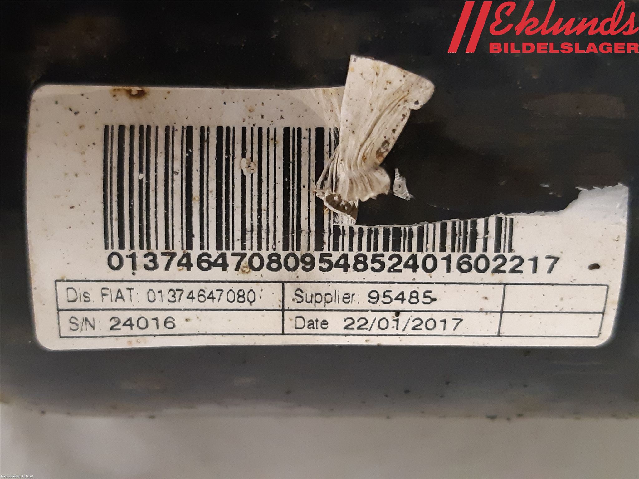 Peugeot BOXER/E-BOXER 15- Fjäderben Fram Vänster