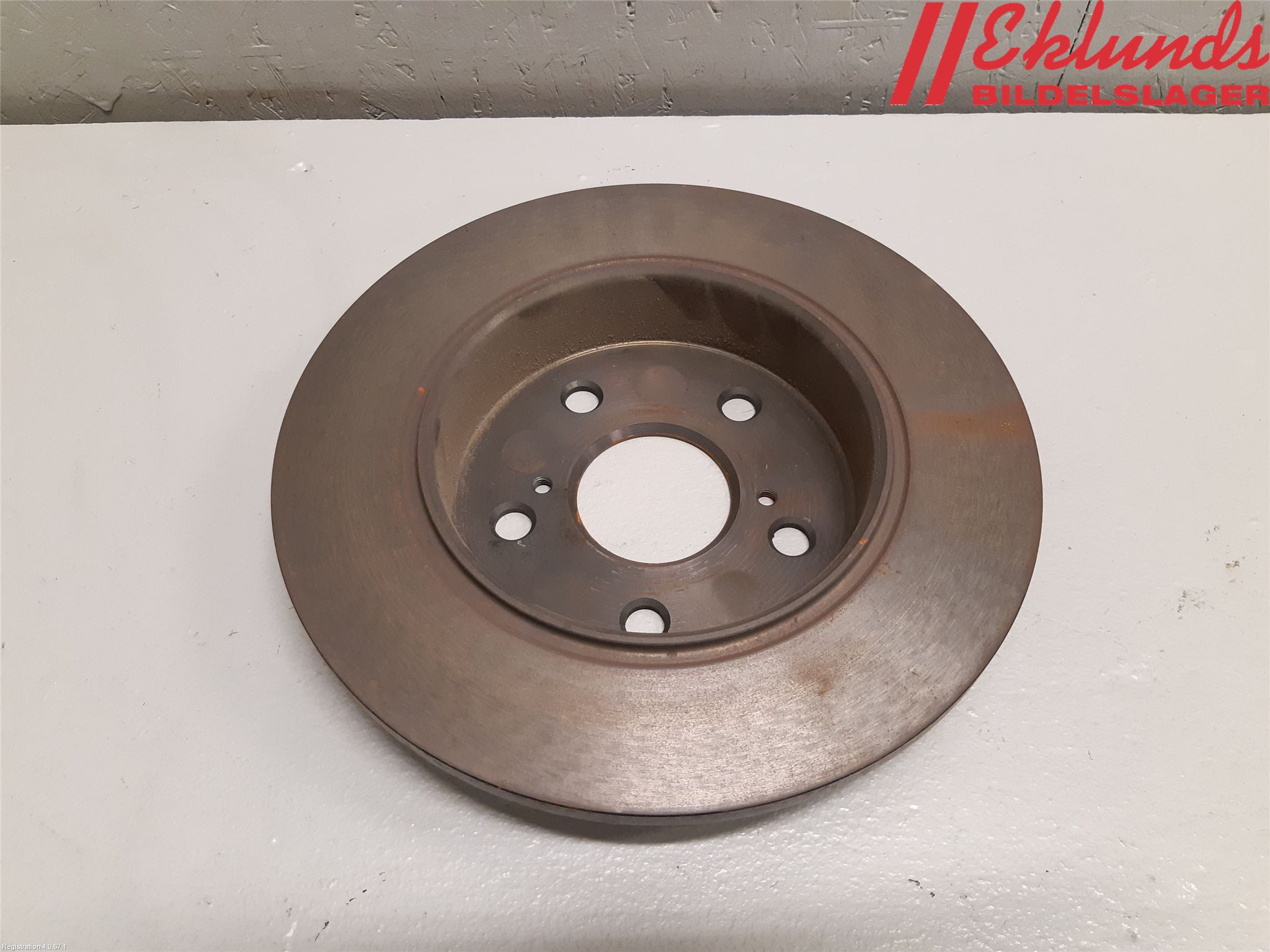 Toyota COROLLA 19- Bromsskiva Bak