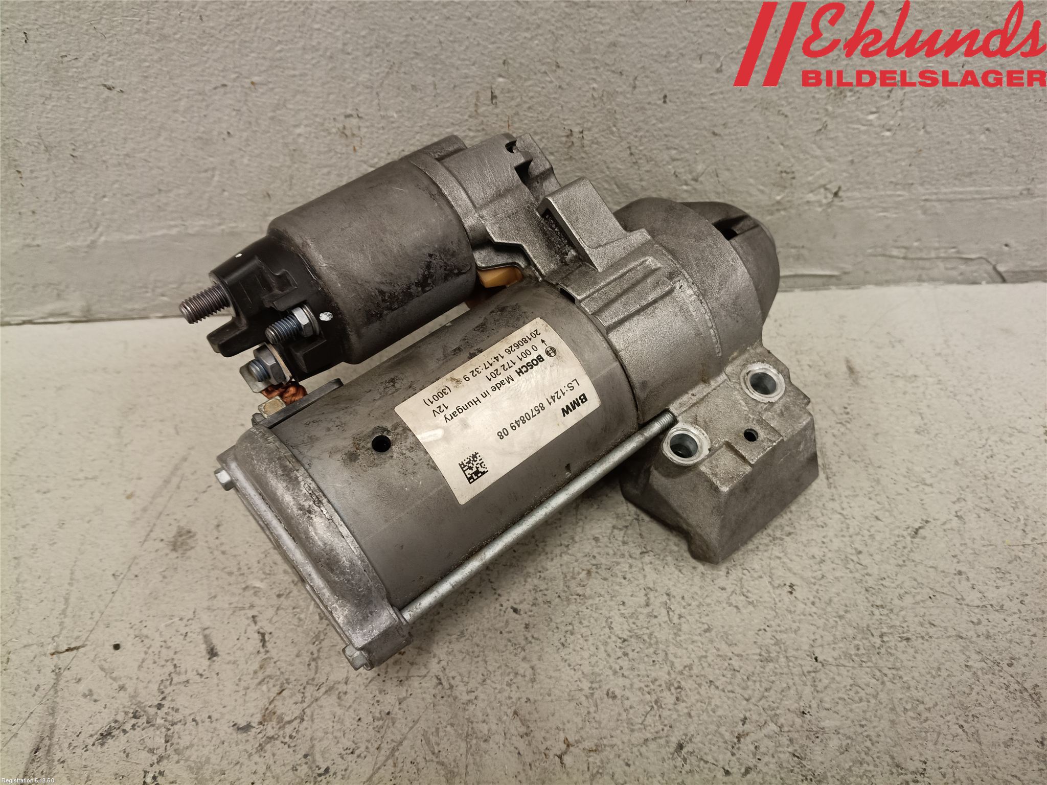 BMW 1 F20/F21 11-19 Startmotor