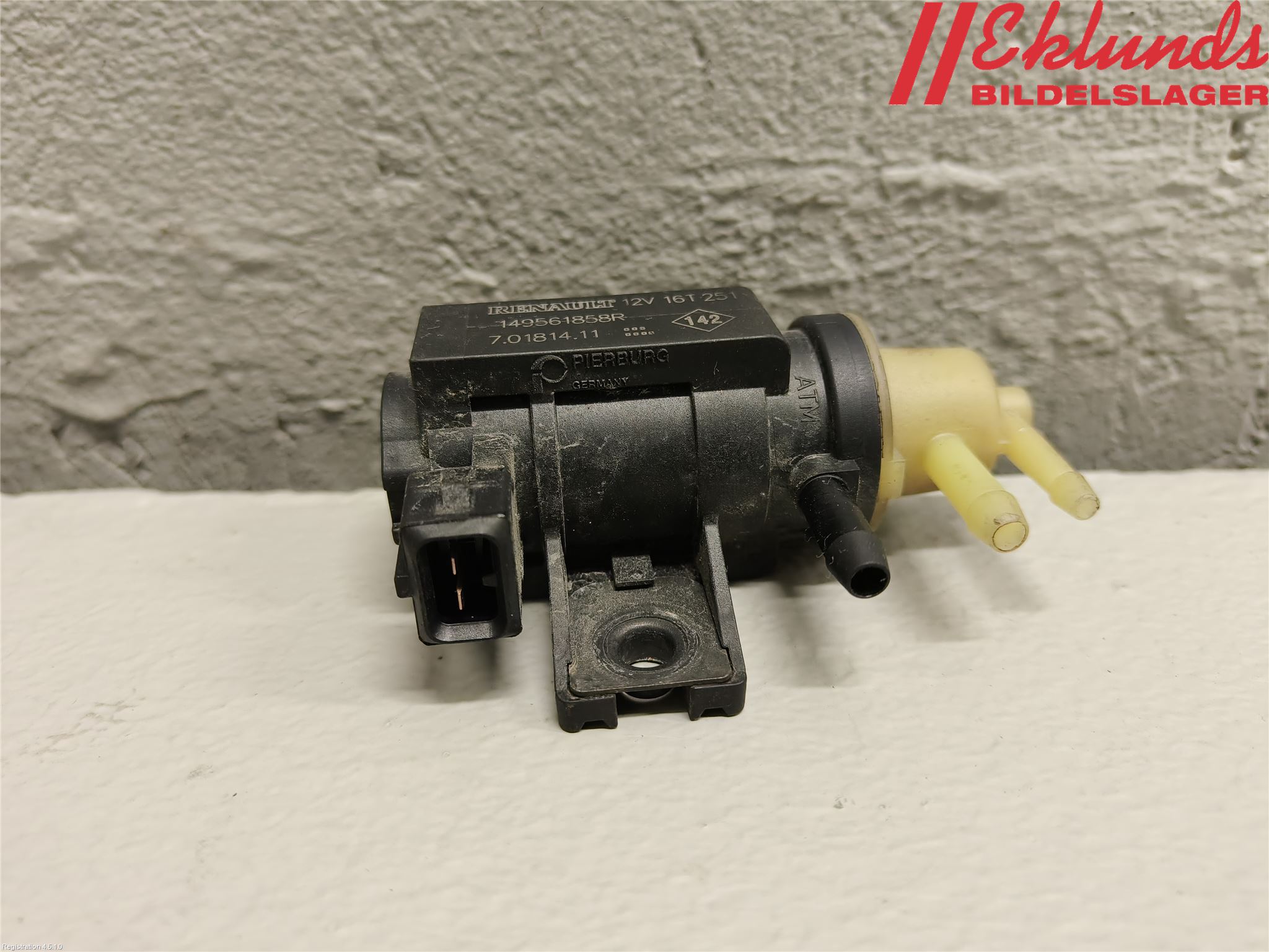 Opel MOVANO B 10-22 Vakuumventil