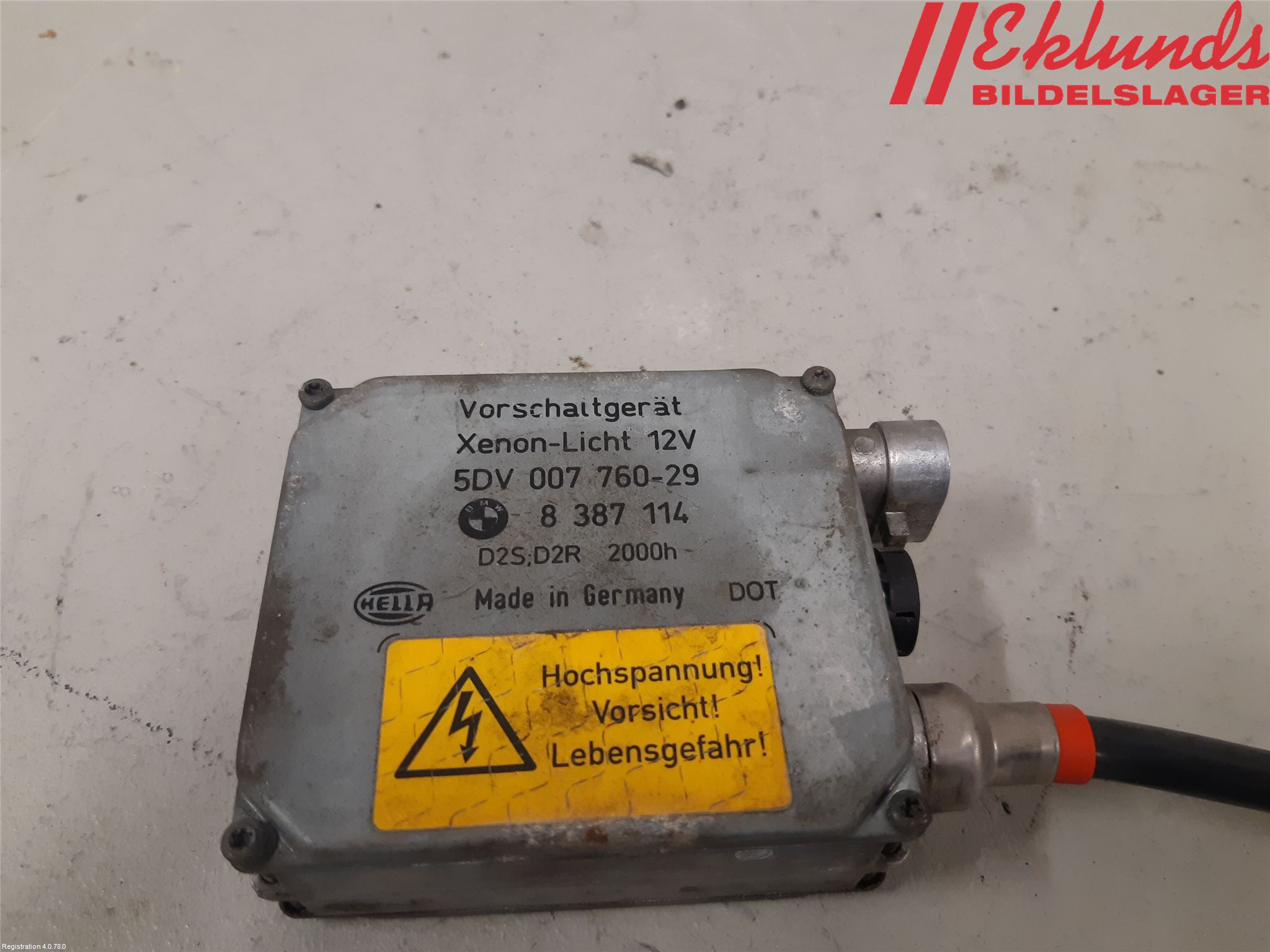 BMW 5 E39 95-04 Styrenhet Strålkastare