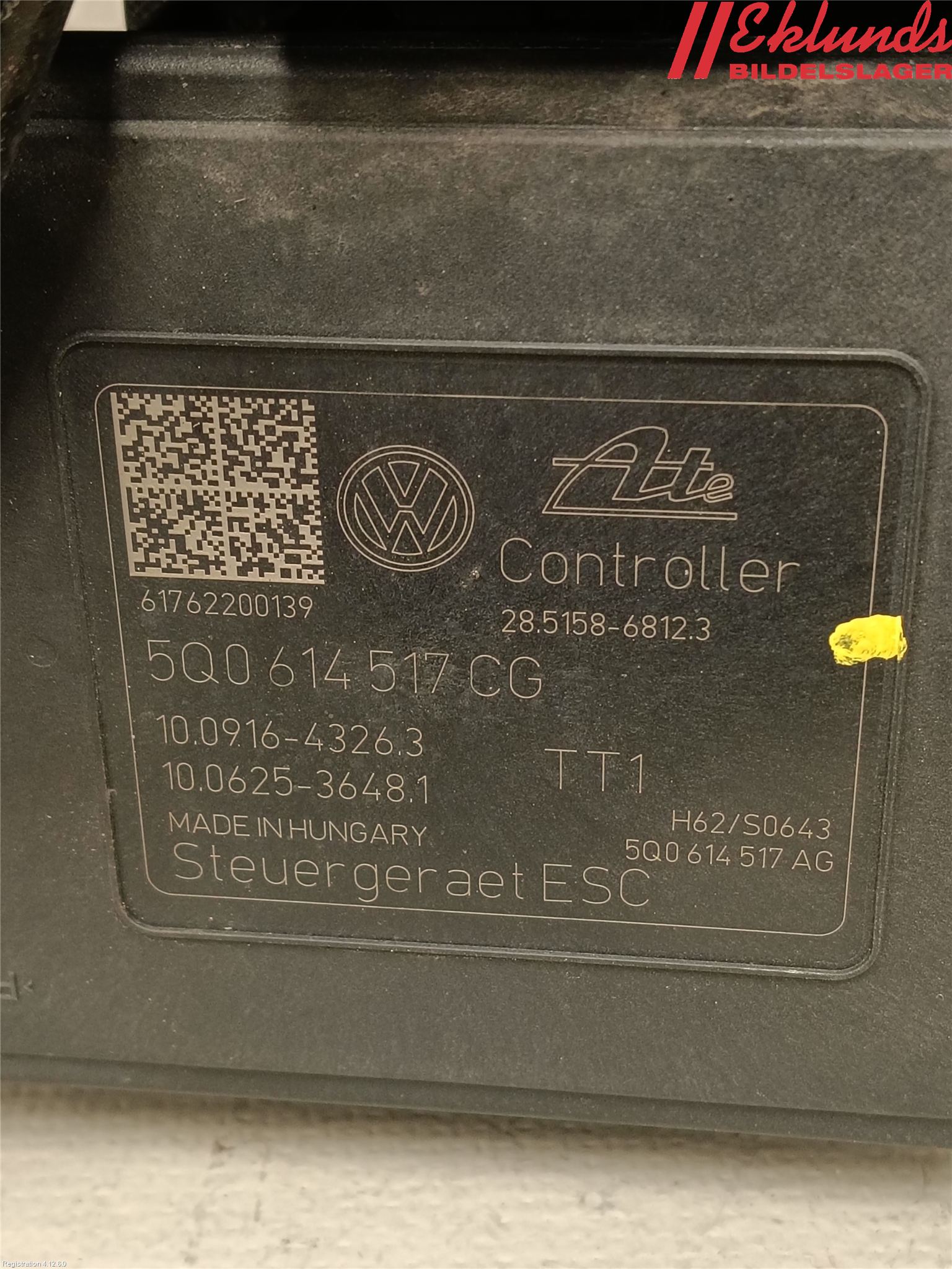 Volkswagen VW TOURAN 16- Abs Hydraulaggregat