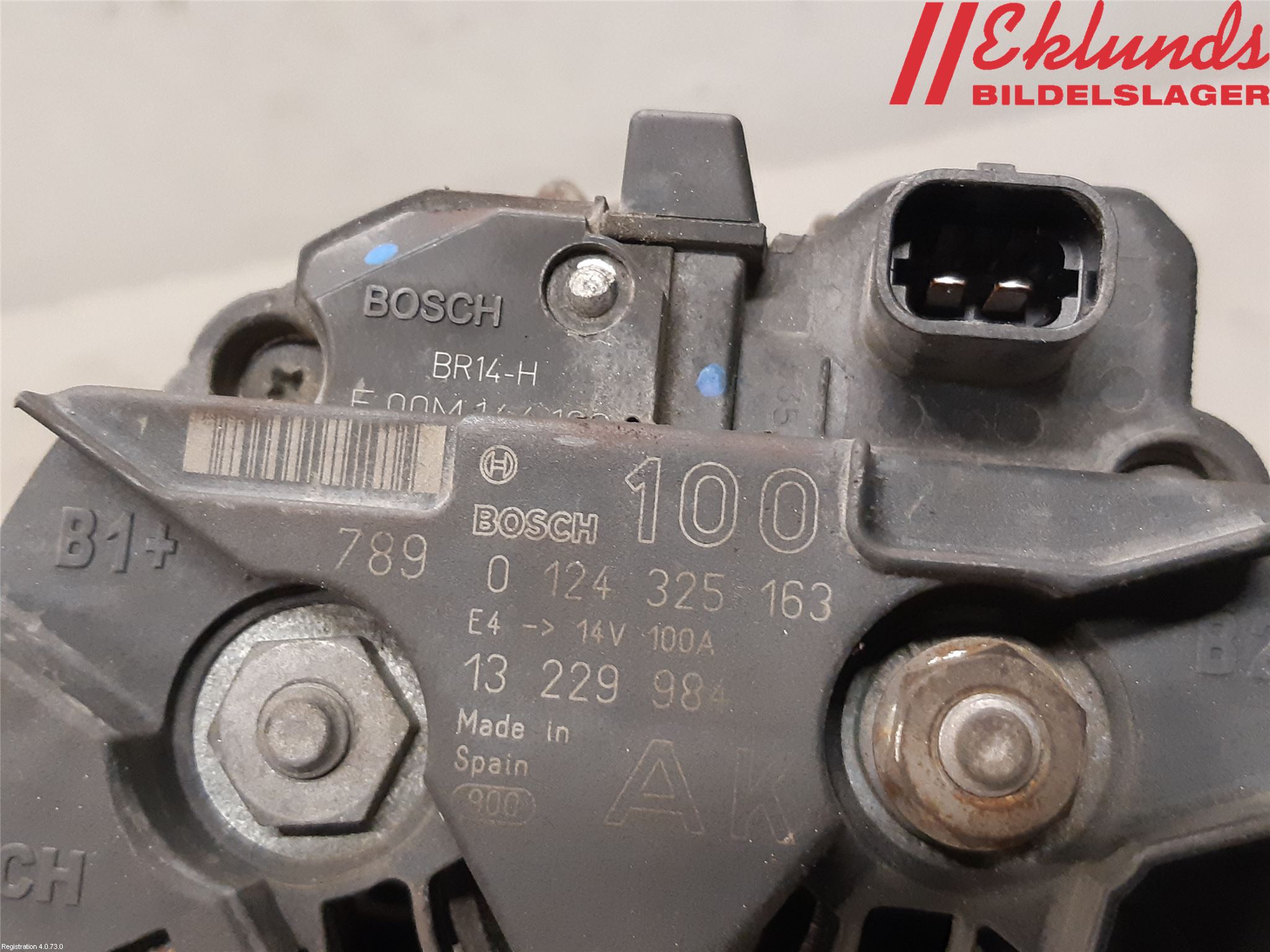Opel ASTRA H 04-12 Generator