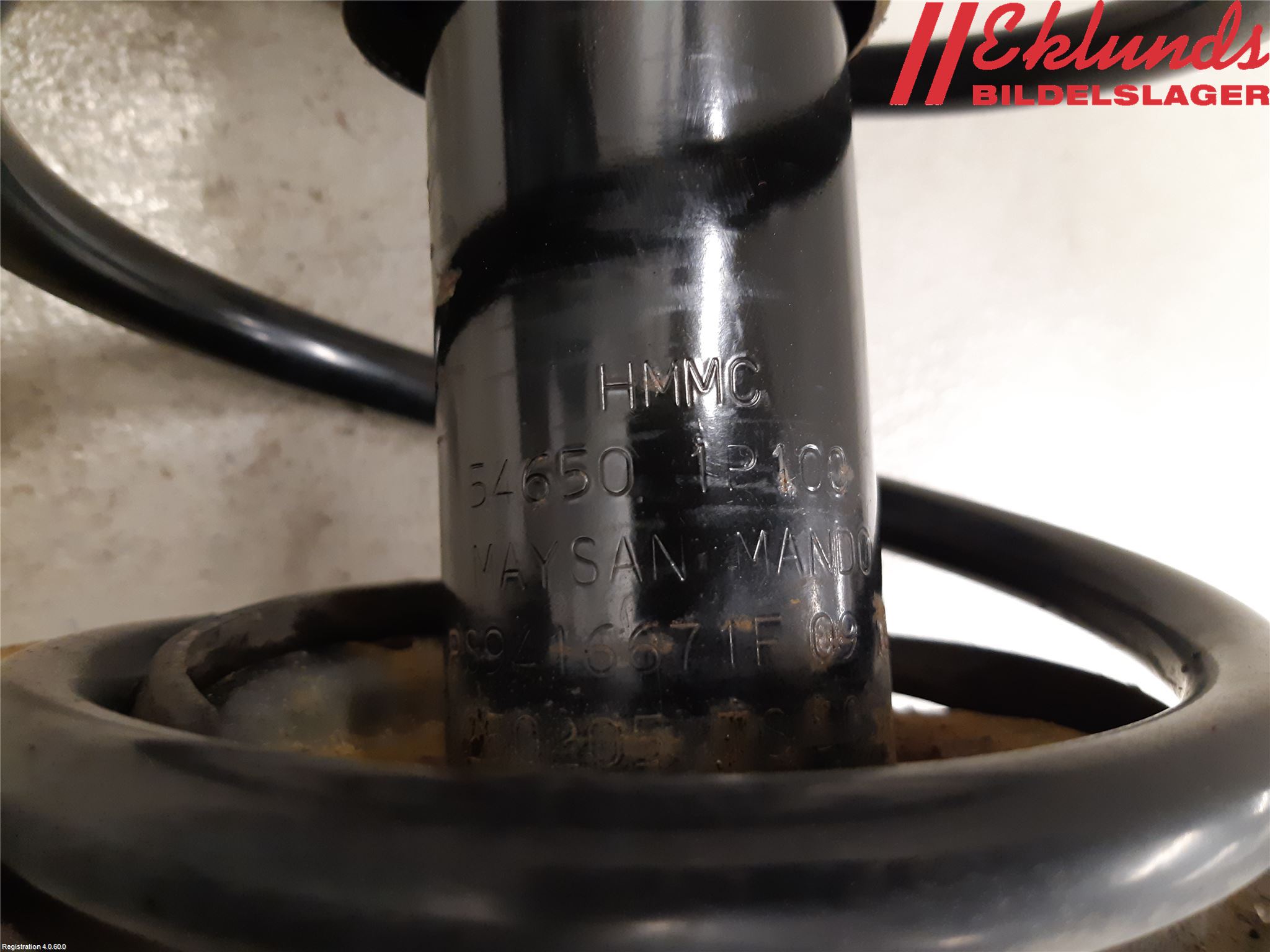 Kia VENGA 10-19 Fjäderben Fram Vänster