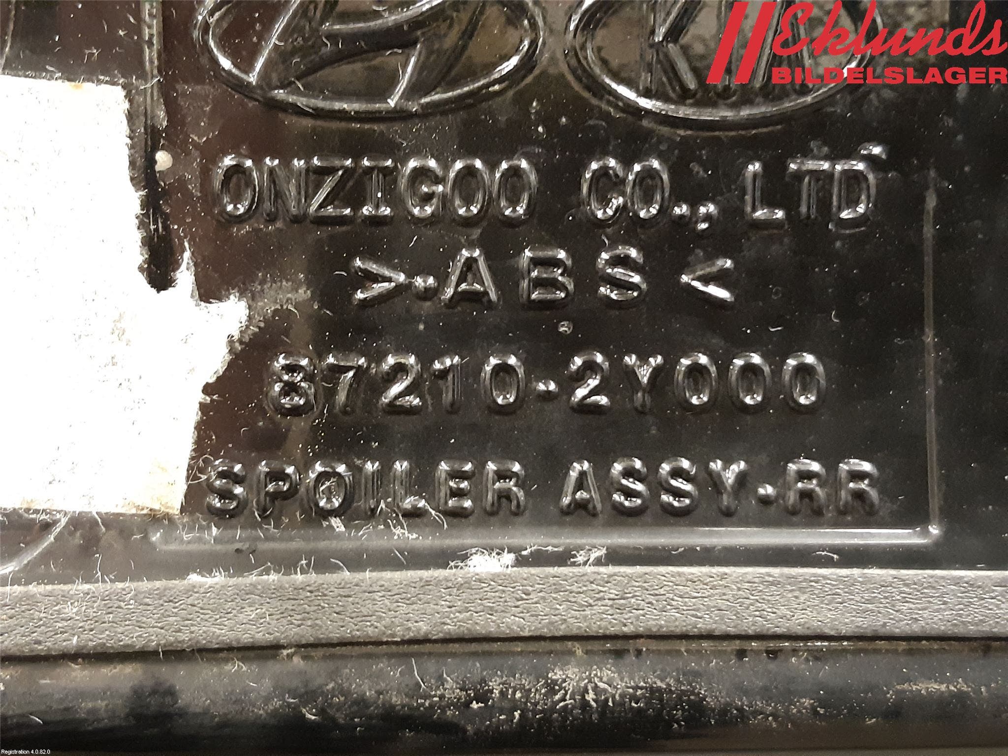 Hyundai ix35 Spoiler Baklucka