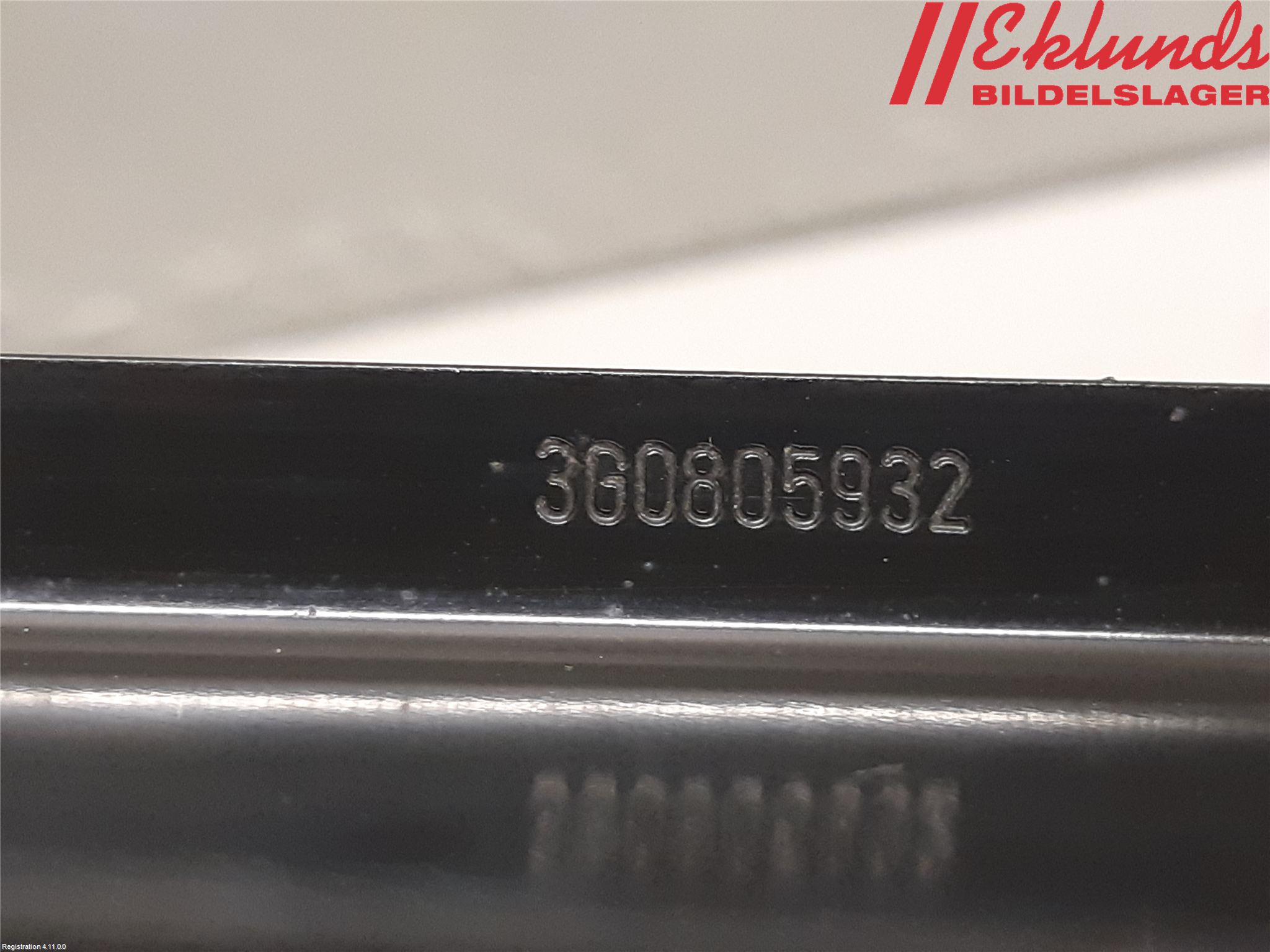 Volkswagen VW PASSAT 15-19 Frontplåt