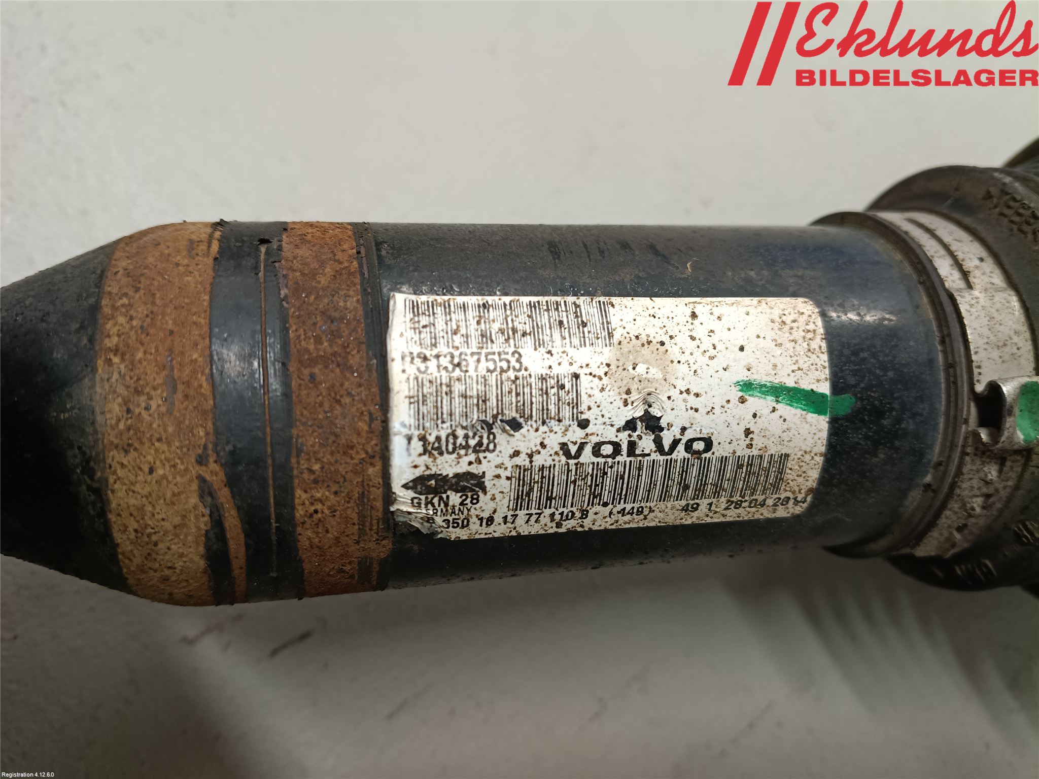 Volvo XC70 08-13 Drivaxel Fram Höger