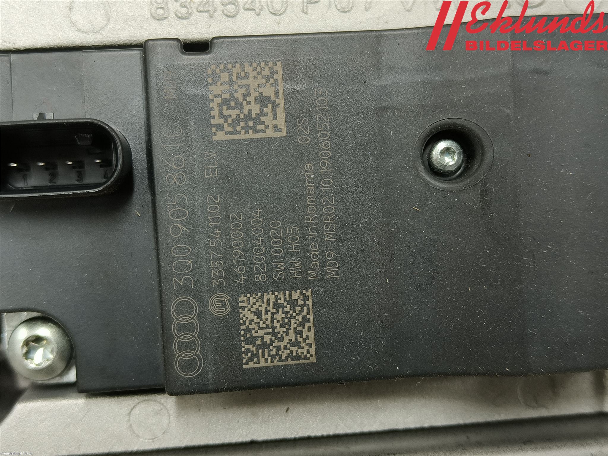 Audi A4/S4 B9 20- Rattaxelagg Justerbart