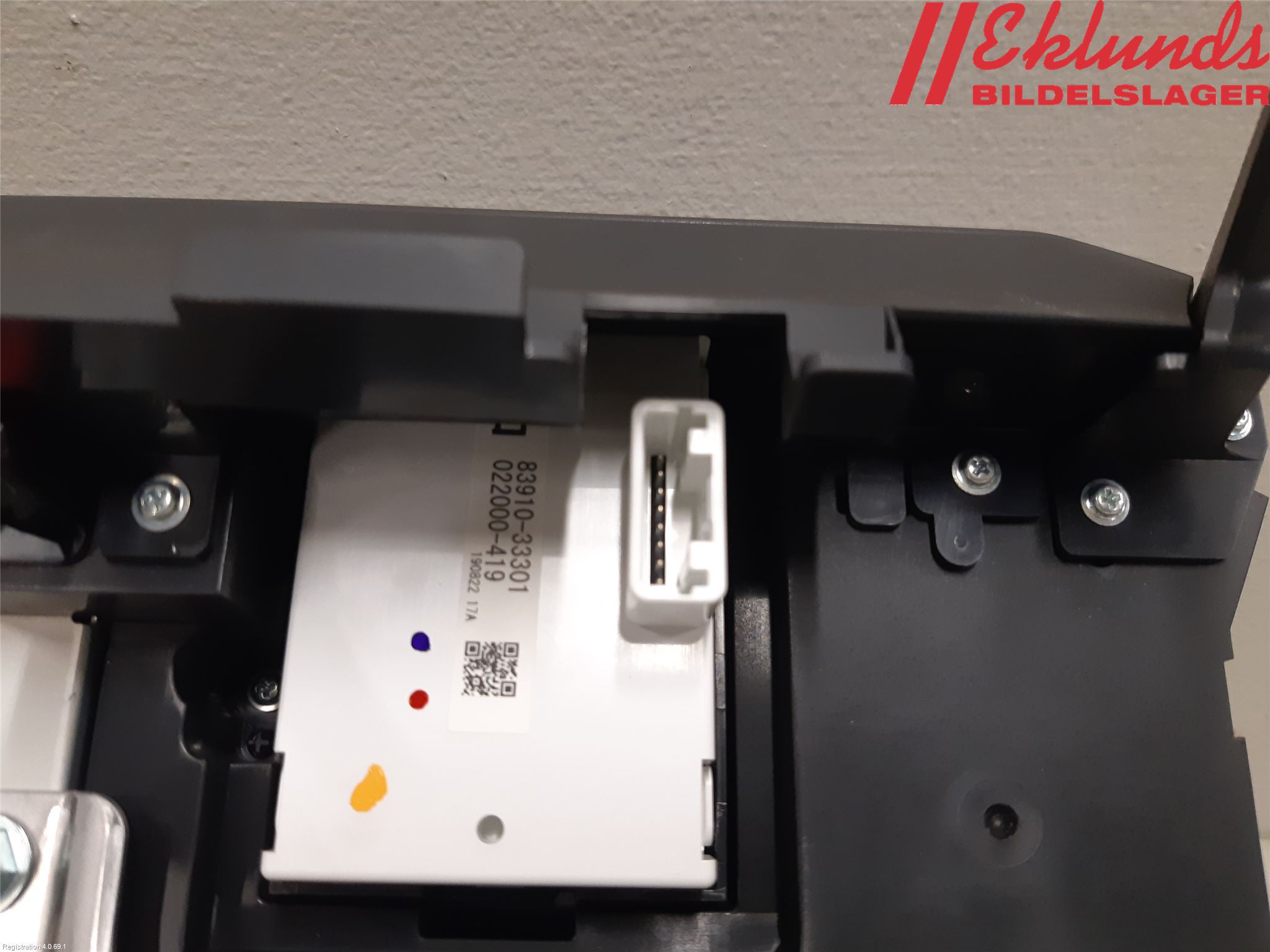 Lexus ES 250/300/330 Kontrolldisplay