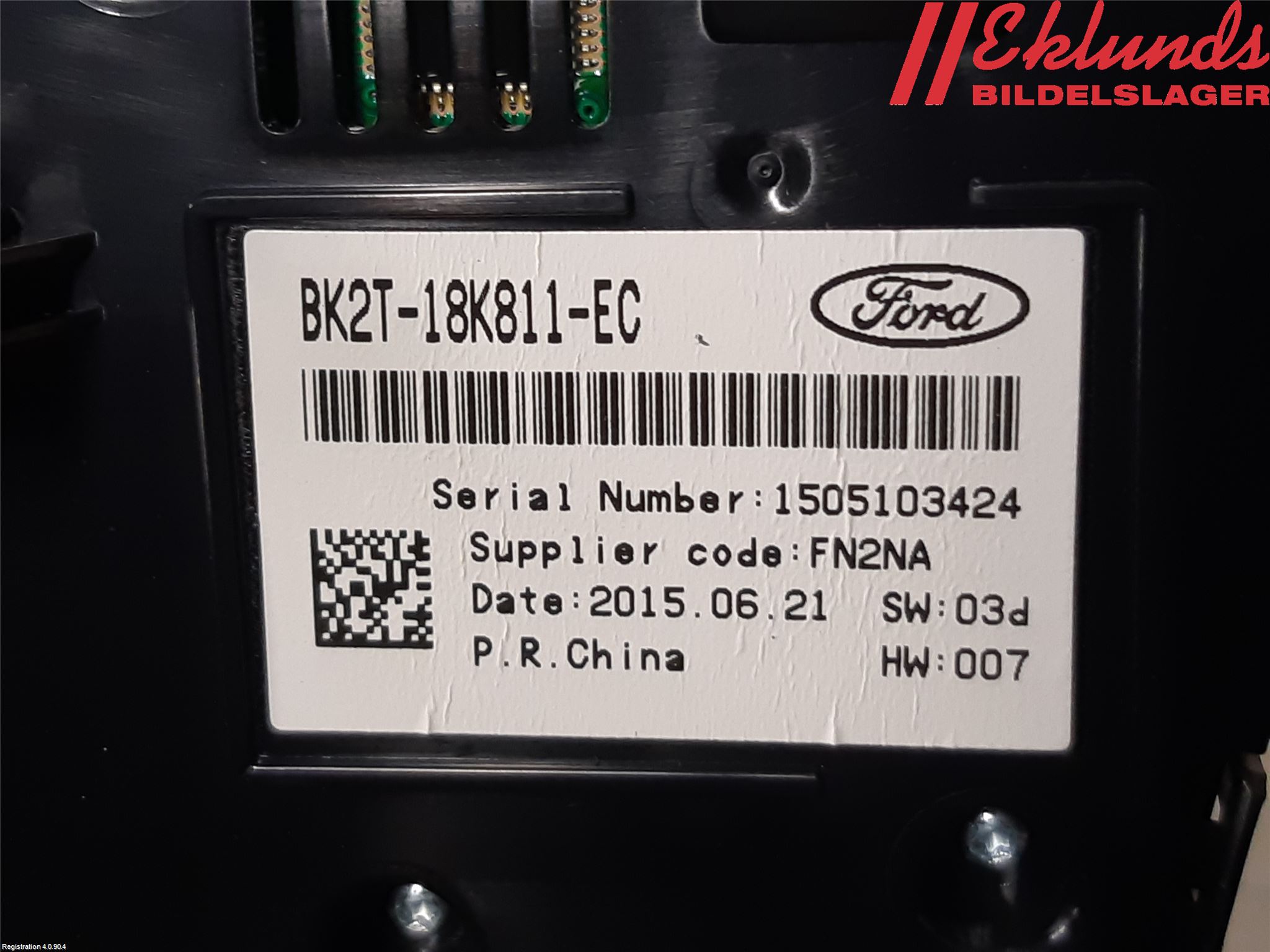 Ford TRANSIT/TOURNEO CONNECT 13-22 Cd Radio - Multimediapanel