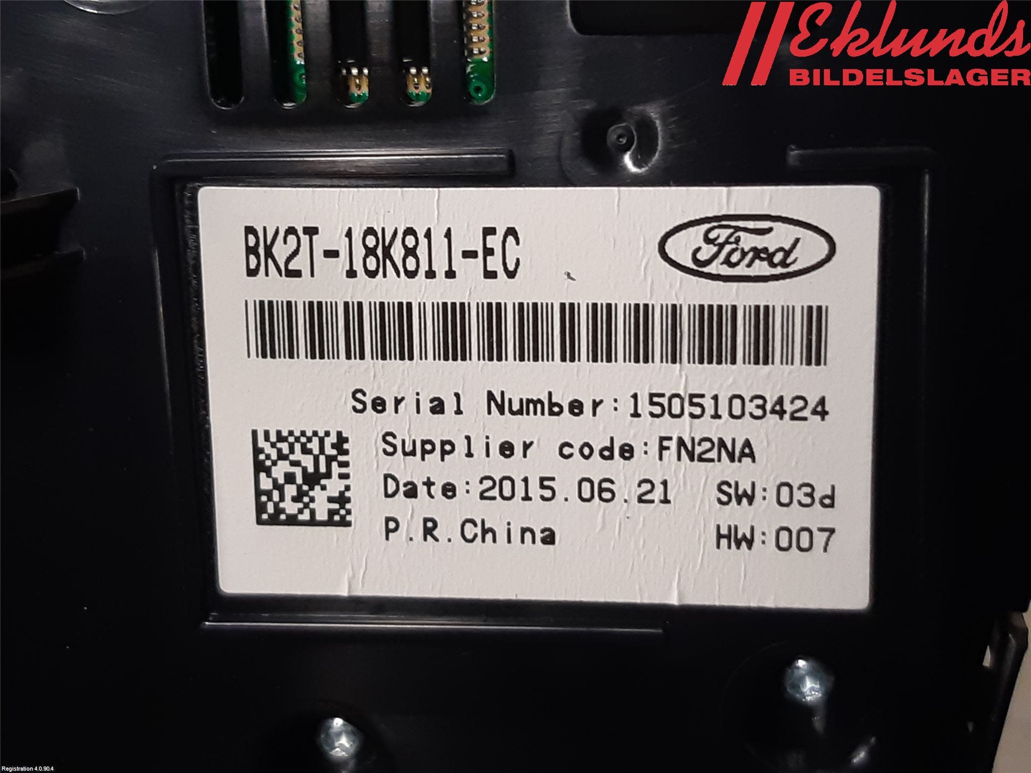 Ford TRANSIT/TOURNEO CONNECT 13-22 Cd Radio - Multimediapanel