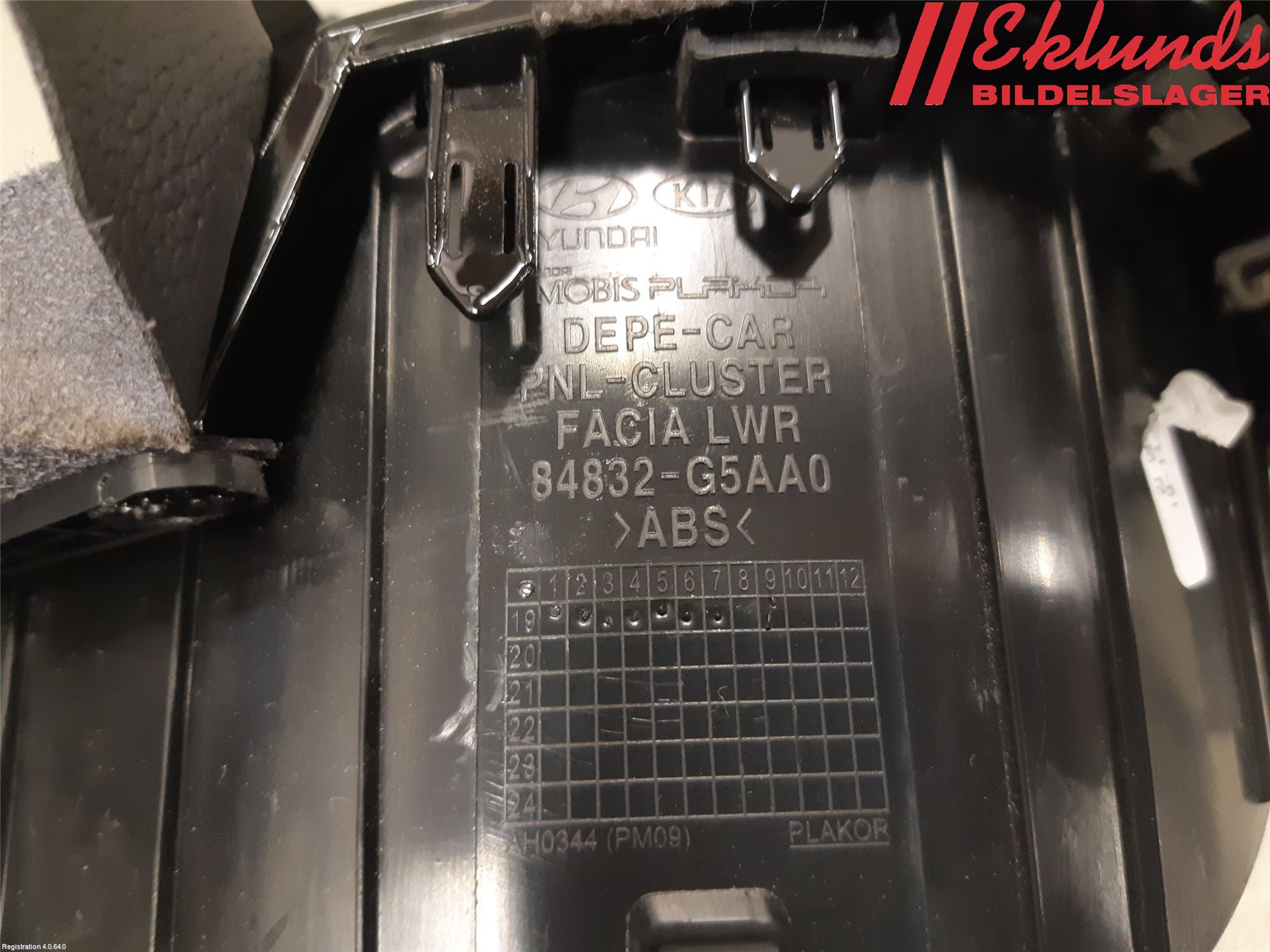 Kia NIRO (DE) 17-22 Instrumentsarg