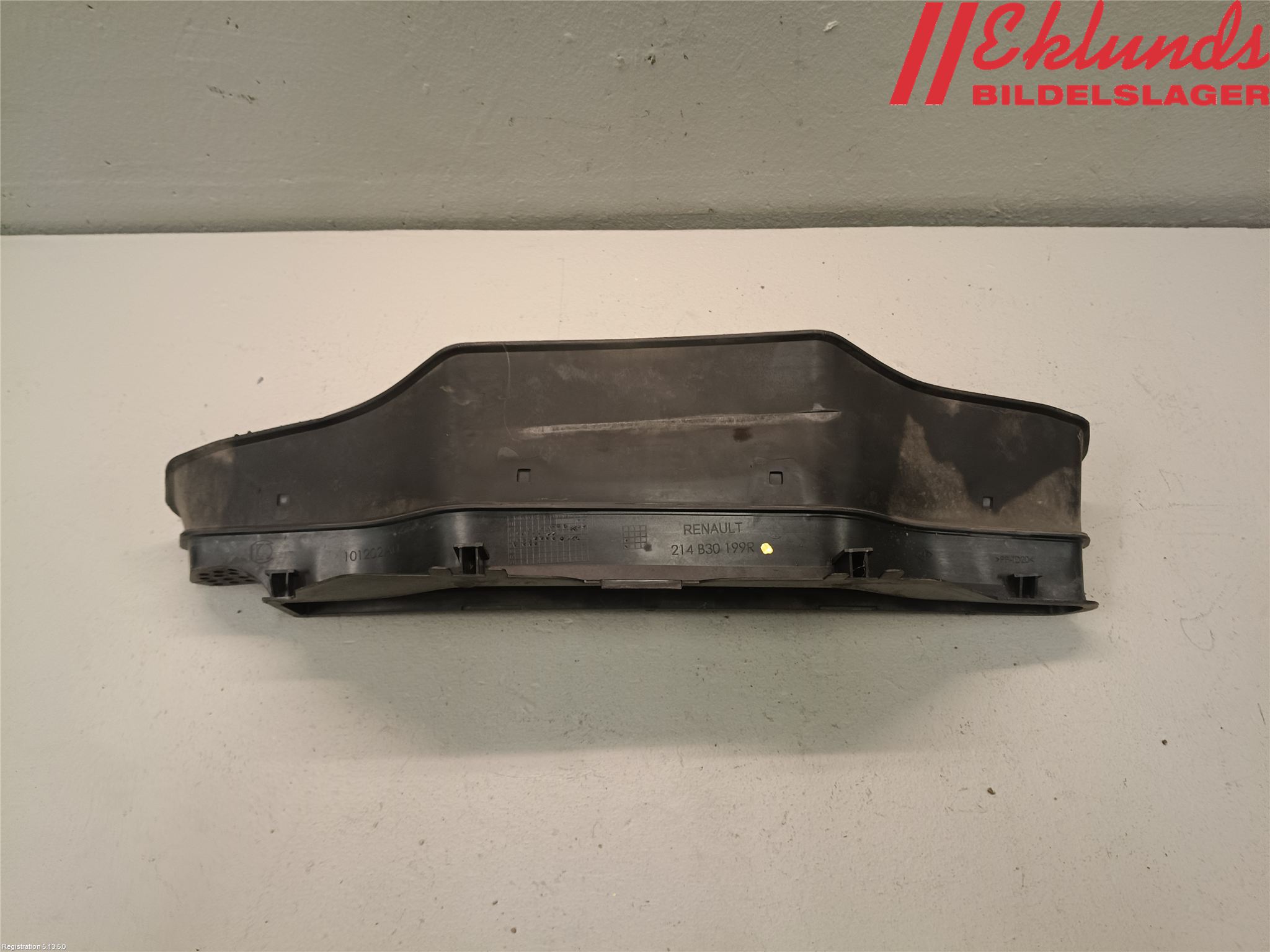 Renault CLIO IV 12-16 Deflektor Plåt-Plast Kylning
