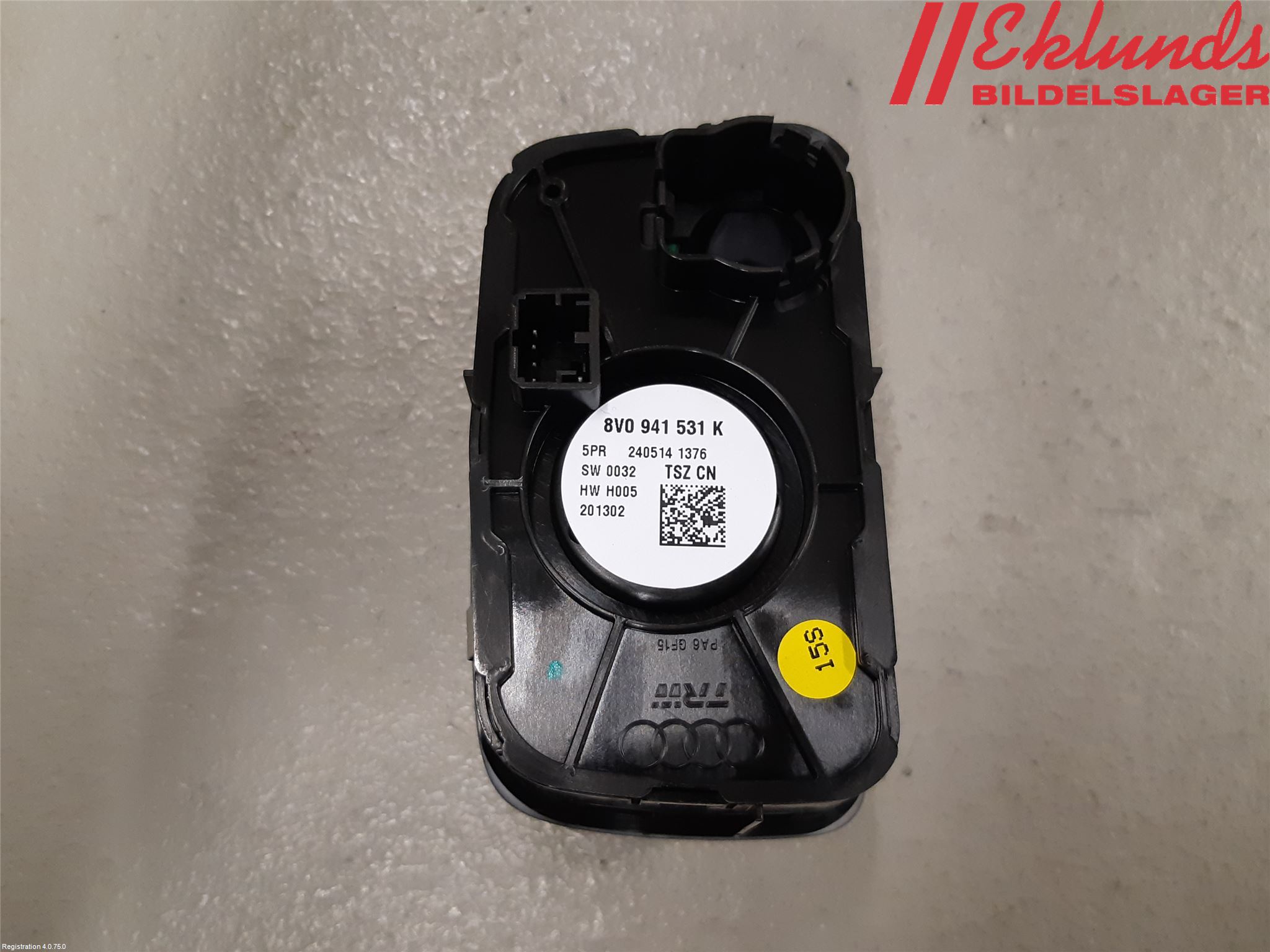 Audi A3/S3 8V 13-20 Strömställare Ljus