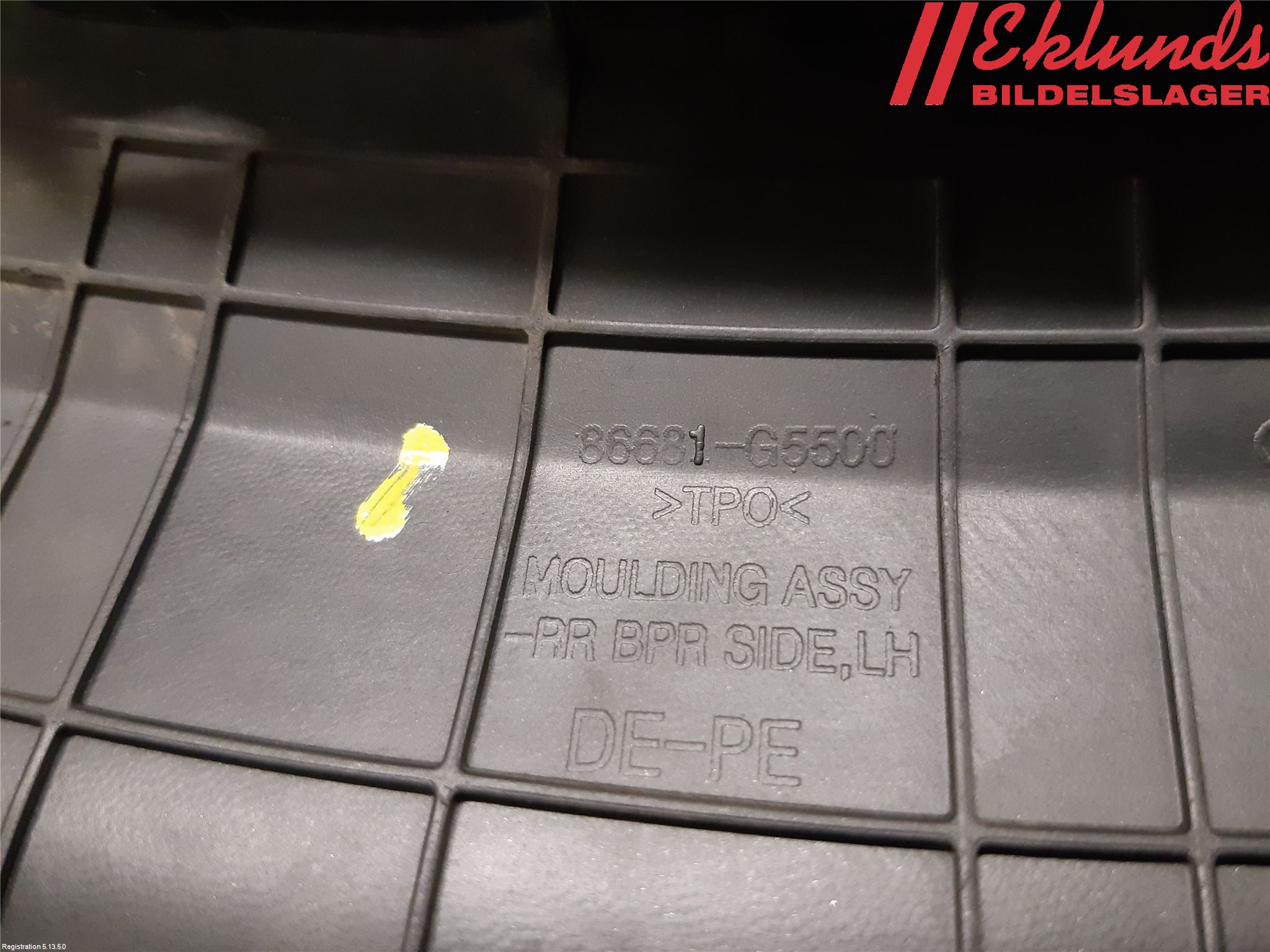 Kia NIRO (DE) 17-22 Stöt Utfyllnad-List-Grill