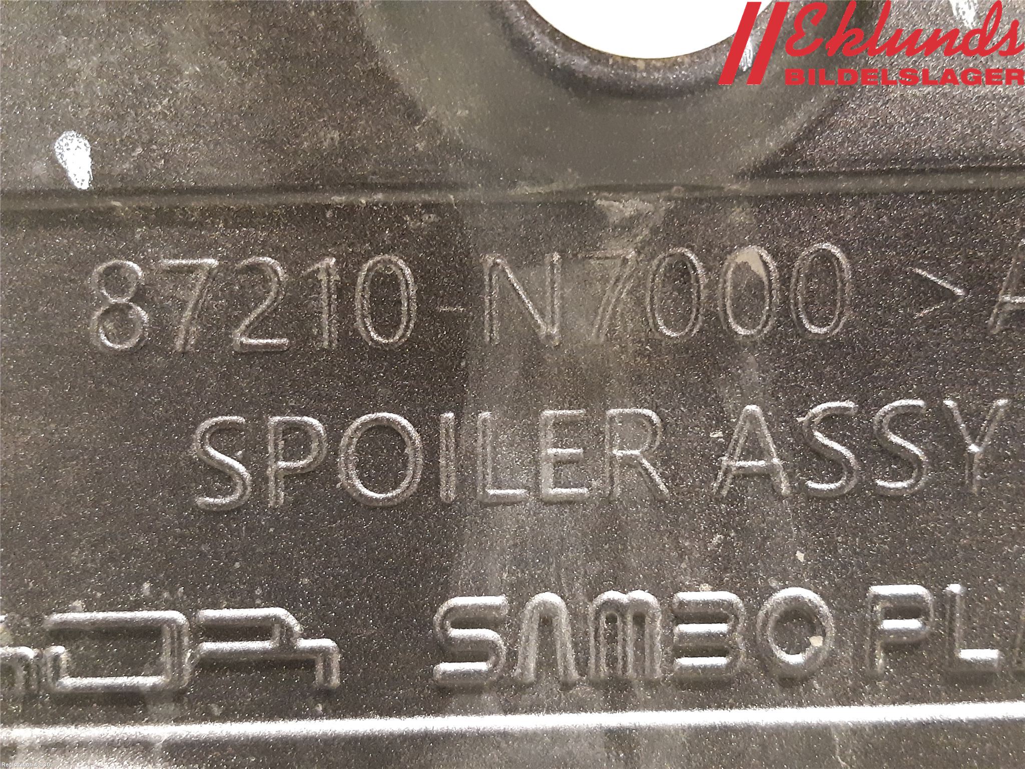 Hyundai TUCSON 05- Spoiler Baklucka