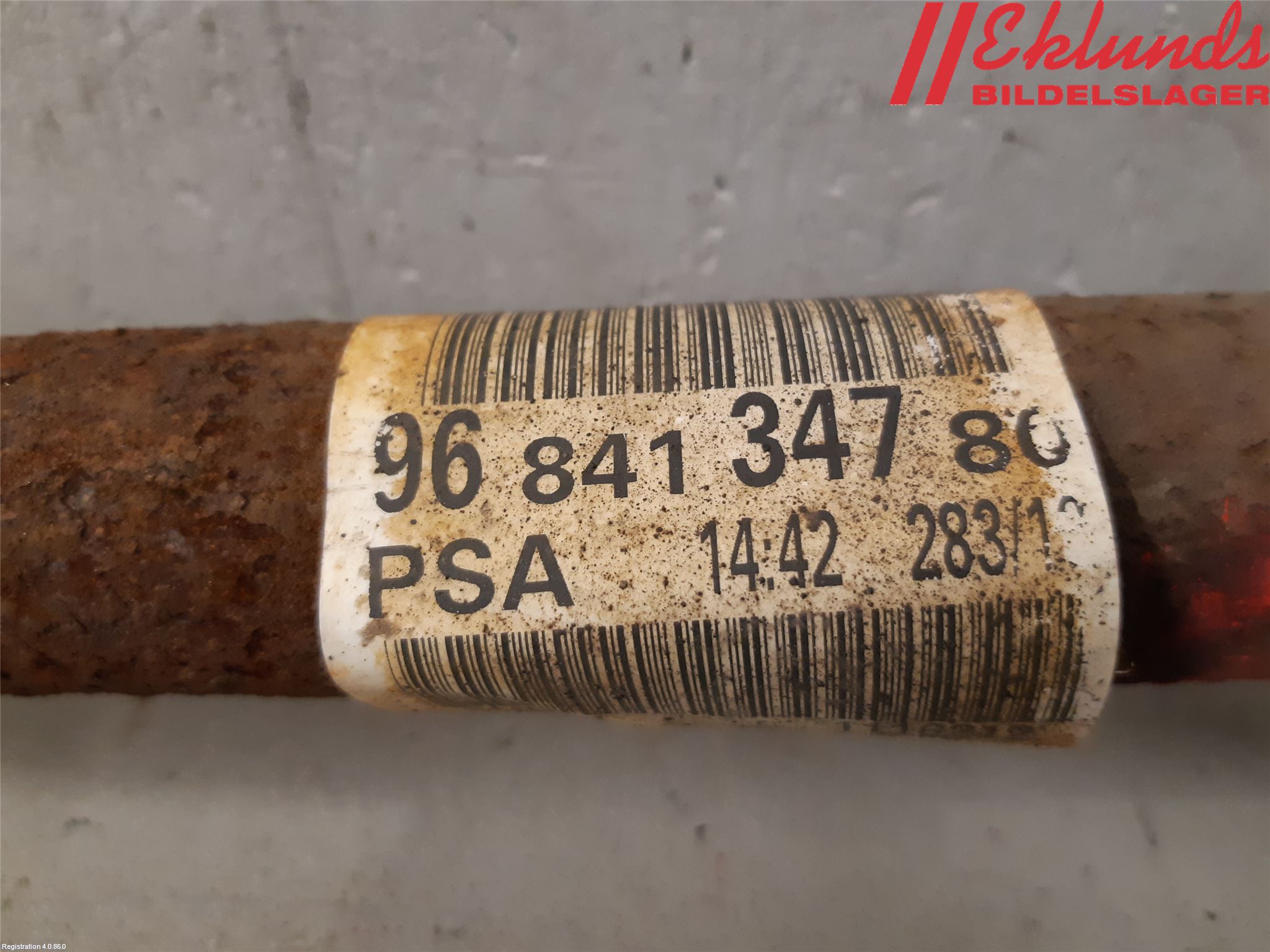 Peugeot 2008 13-20 Drivaxel Fram Vänster