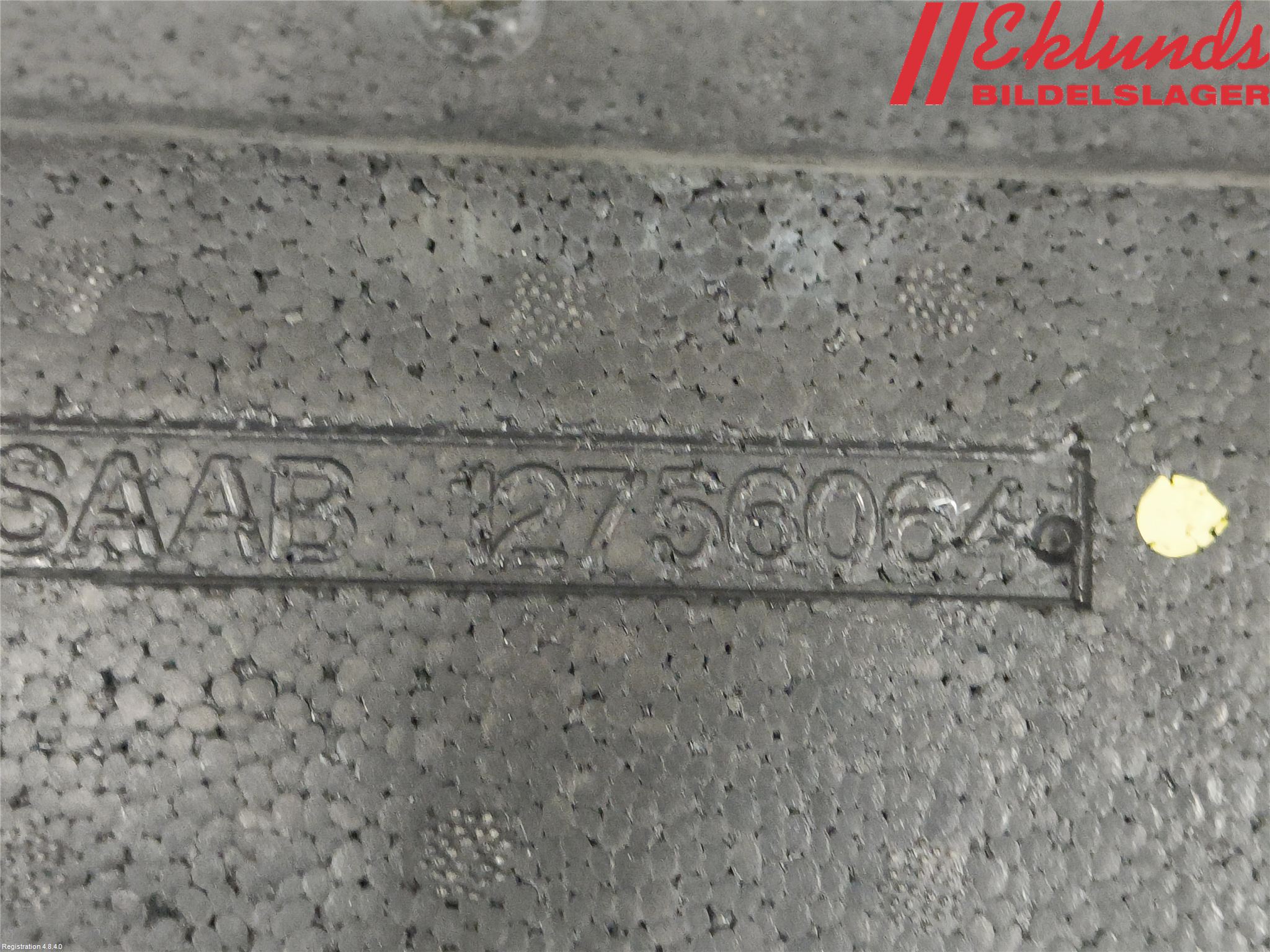 Saab 9-5     06-10 Stötfångar Deformelement Fram