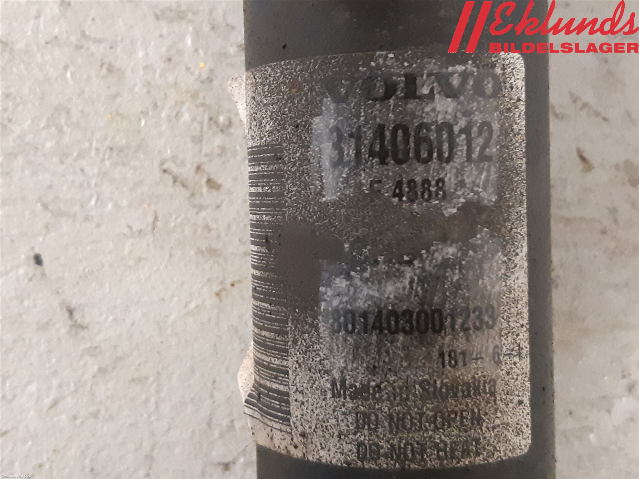 Volvo XC60 14-17 Stötdämpare Bak