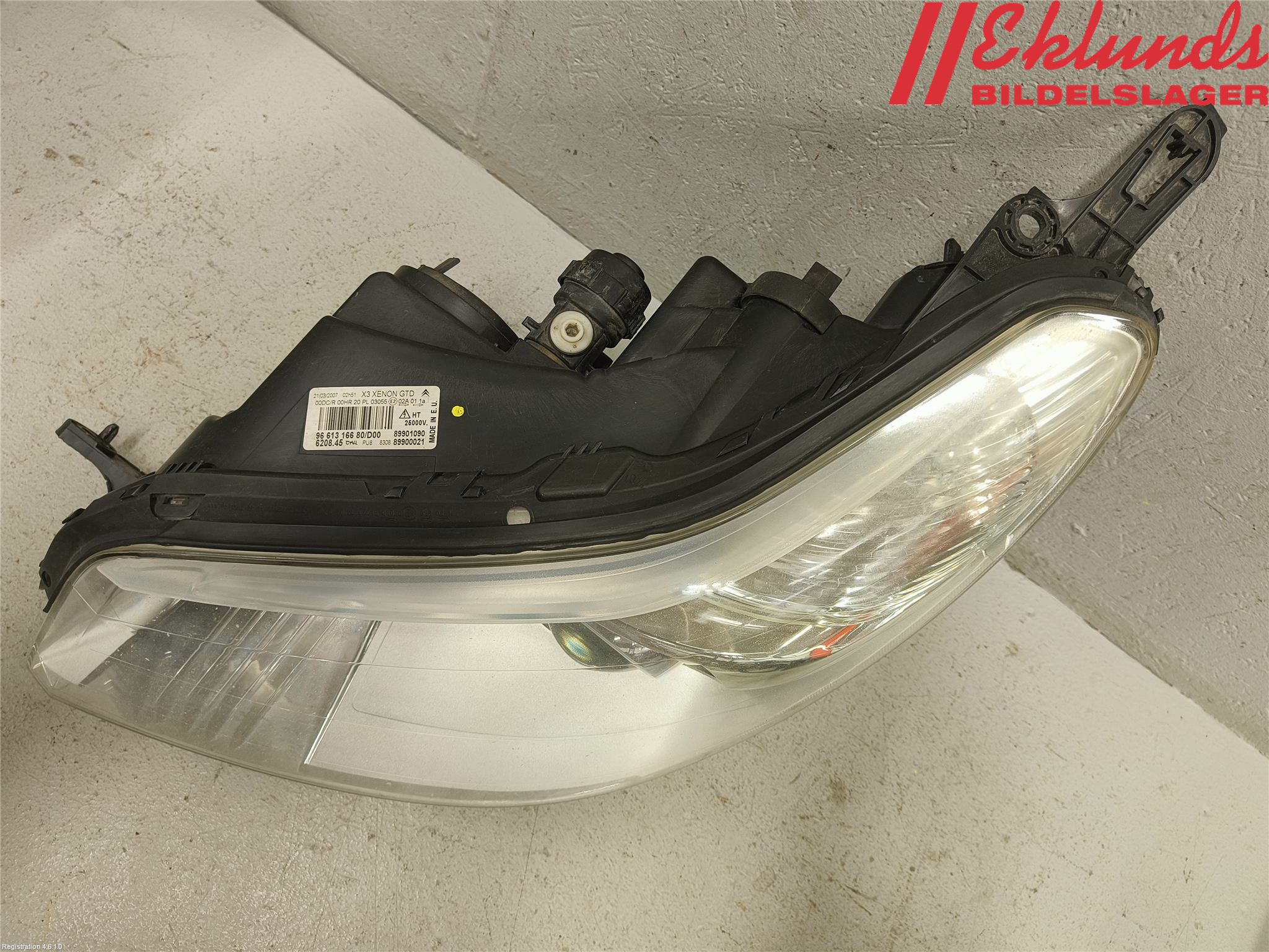 Citroen C5     05-08 Strålkastare Vänster