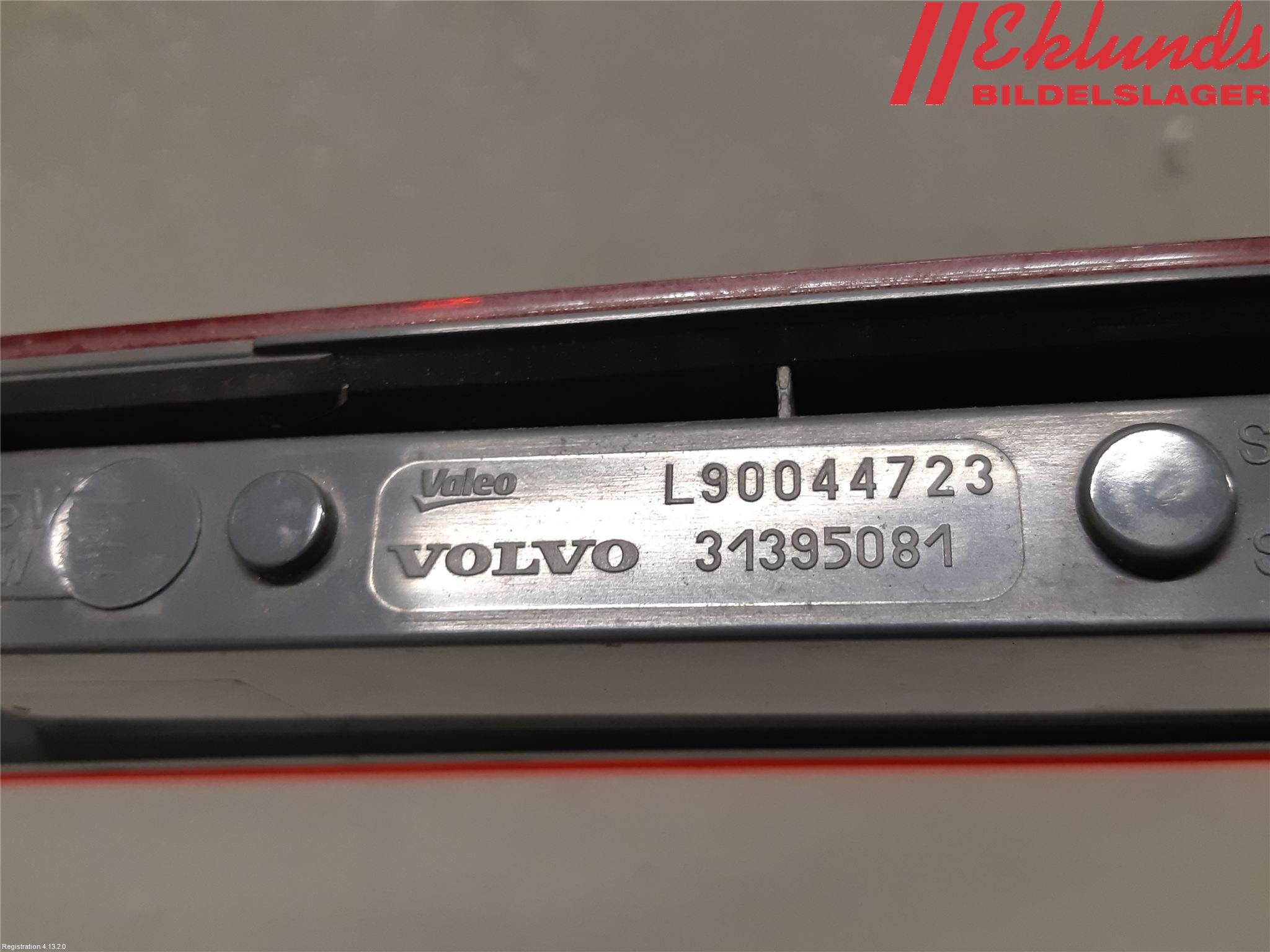 Volvo XC60 14-17 Bromsljus Bakruta