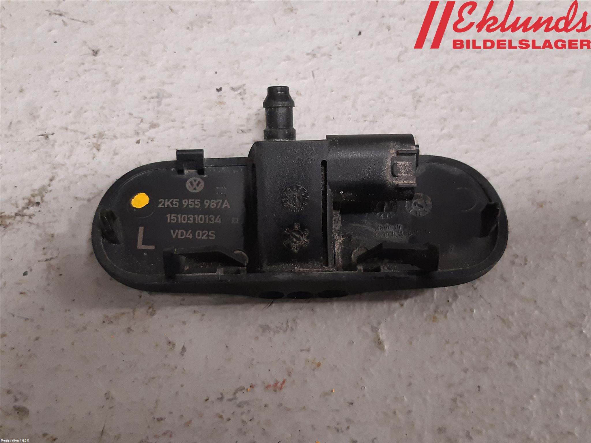 Volkswagen VW CADDY 11-15 Spolarmunstycke Rutor