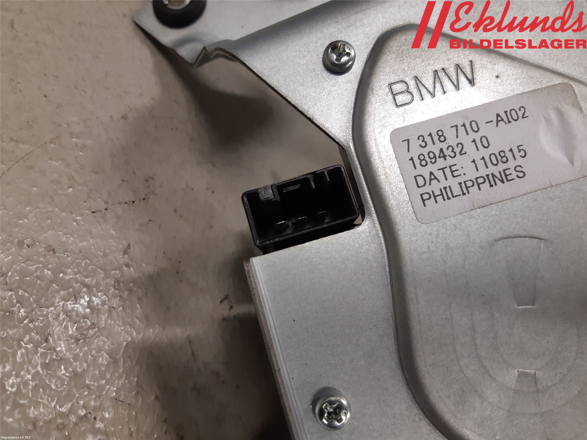 BMW X5 F15 13-18 Torkarmotor Baklucka