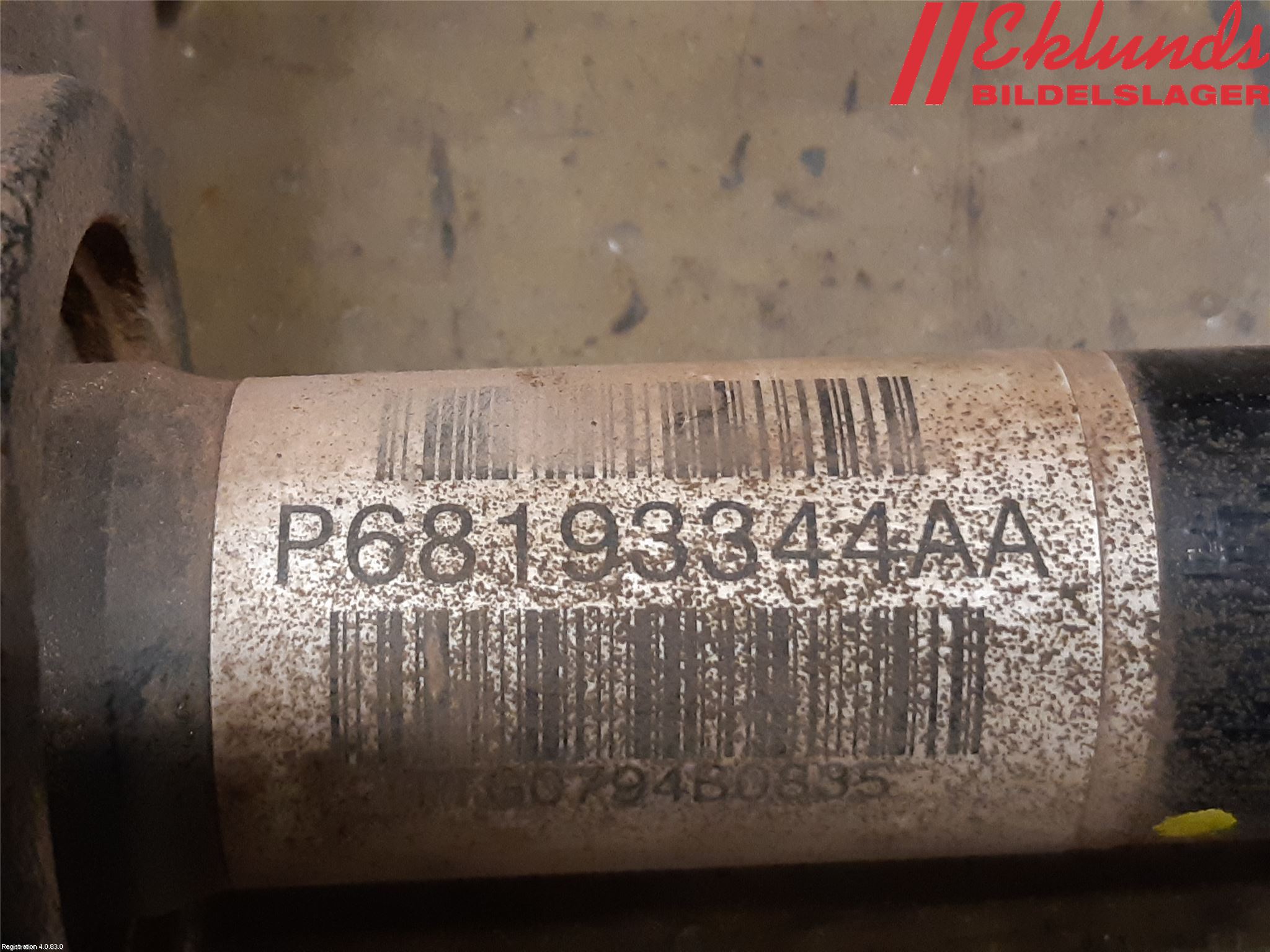 Fiat FREEMONT Drivaxel Fram Höger