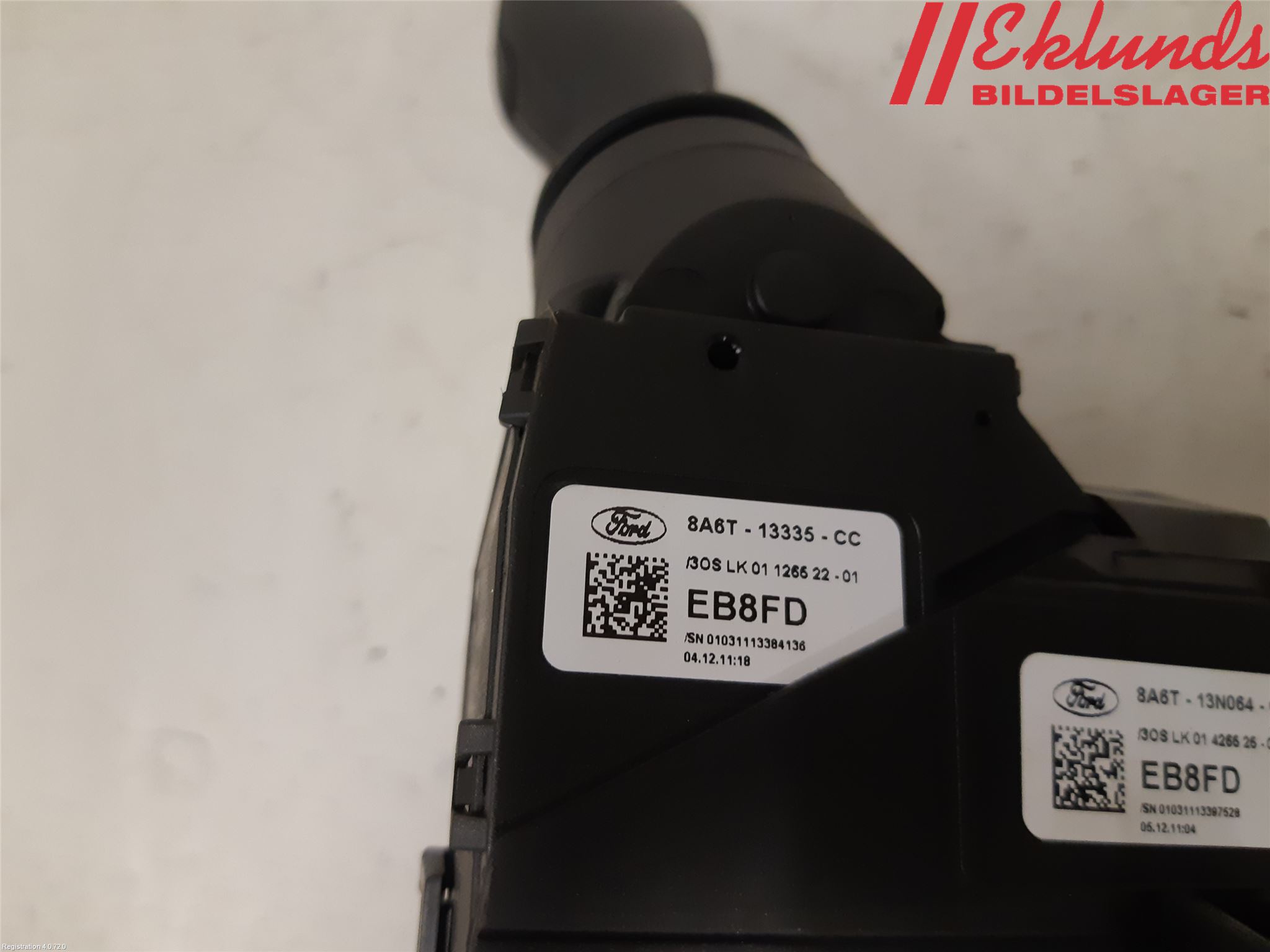 Ford FIESTA 09-12 Spak Torkar-Spolomk