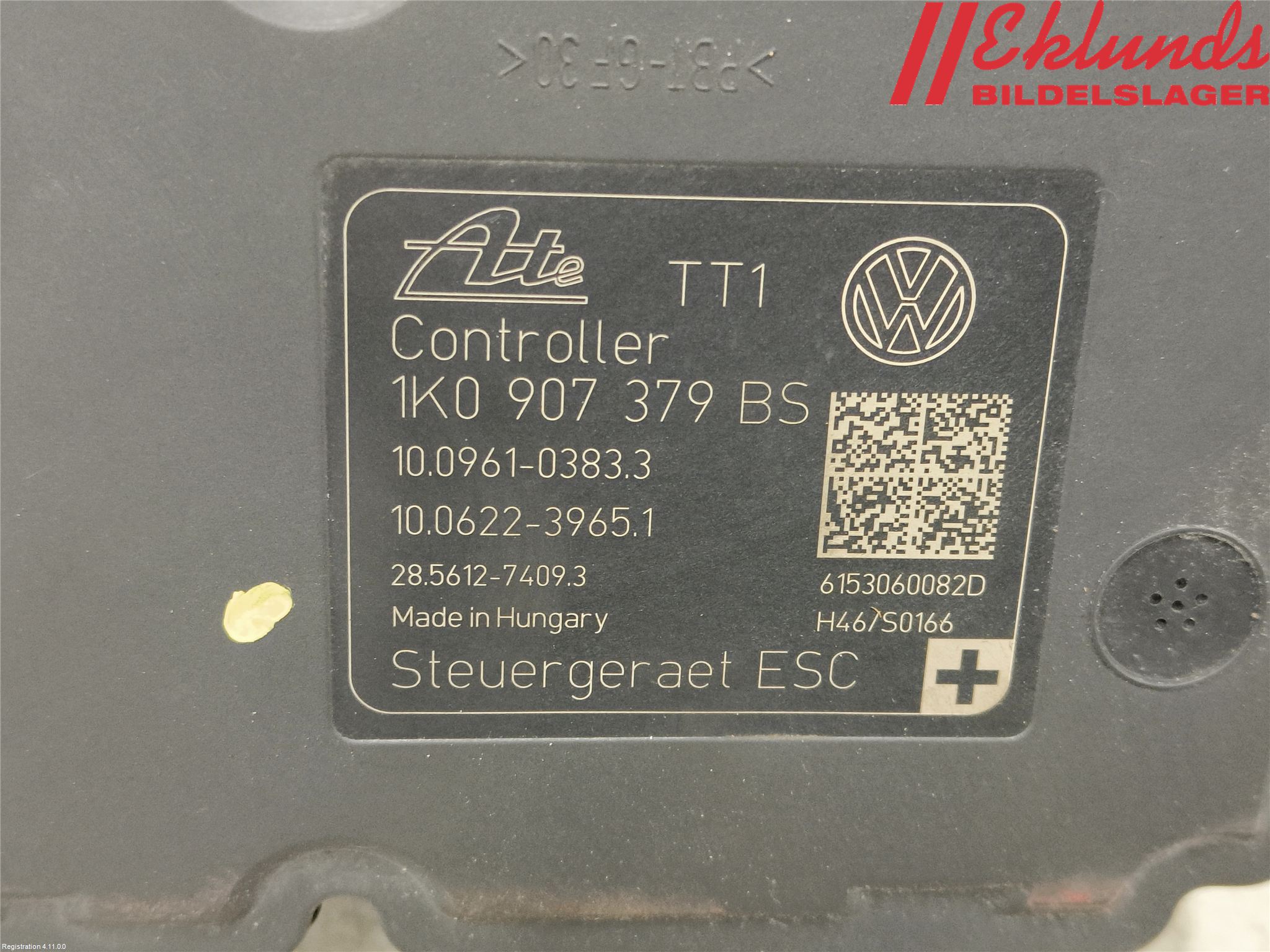 Volkswagen VW TOURAN 10-15 Abs Hydraulaggregat