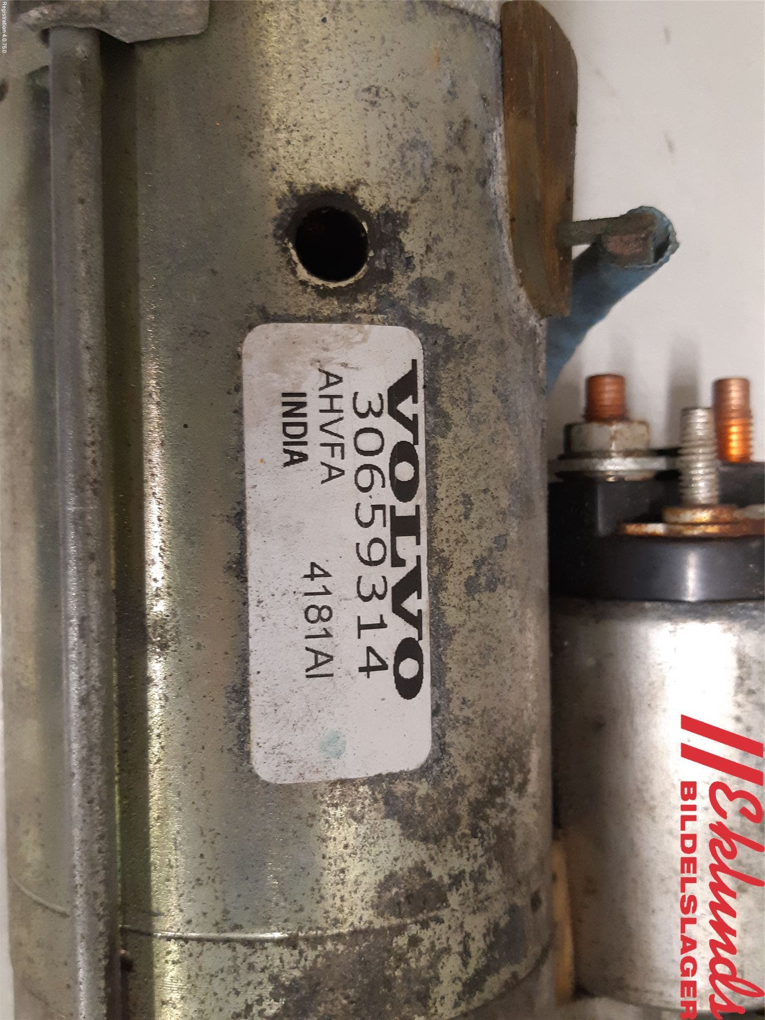 Volvo V70 14-16 Startmotor Diesel