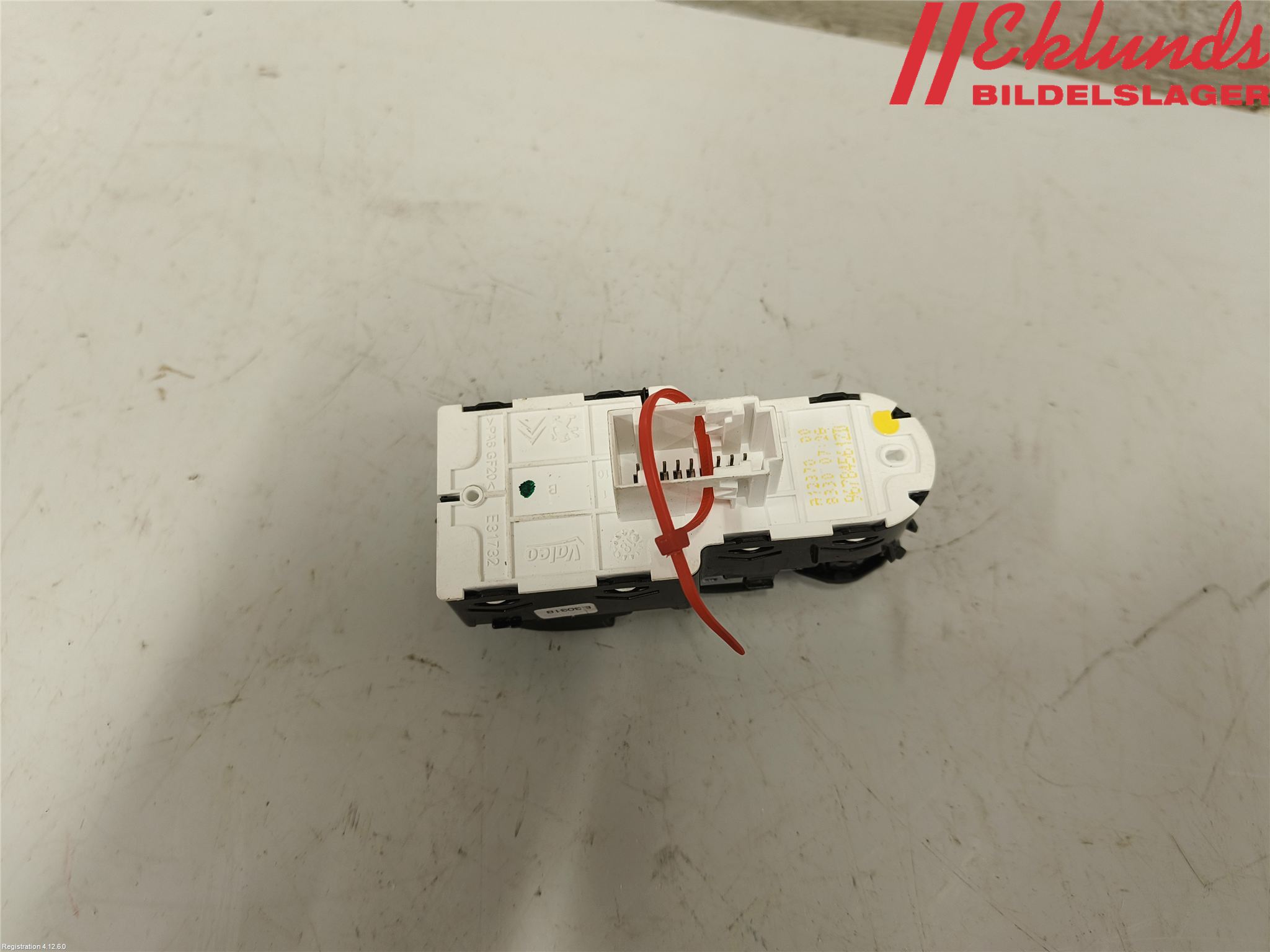 Citroen JUMPY/E-JUMPY 16- Strömställare Elhiss