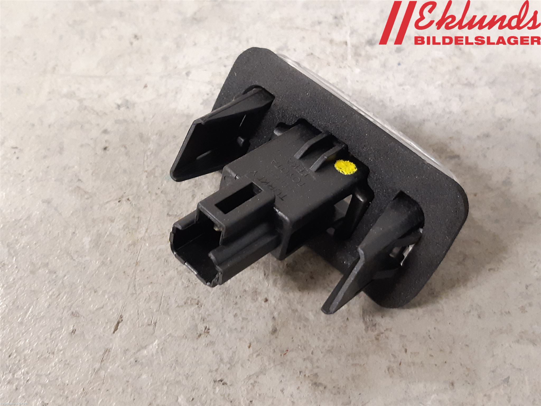 Toyota COROLLA 19- Skylt Belysning