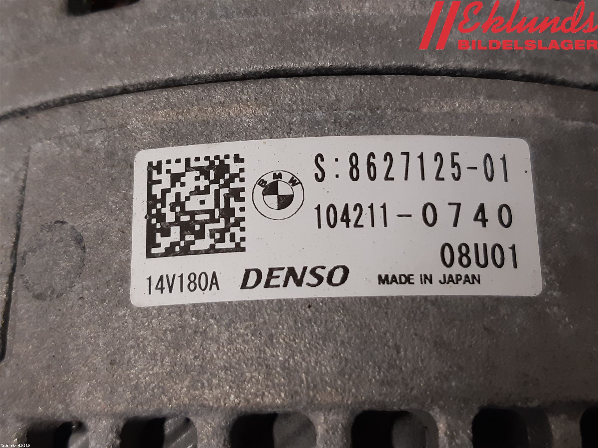 BMW X1 F48 15-22 Generator