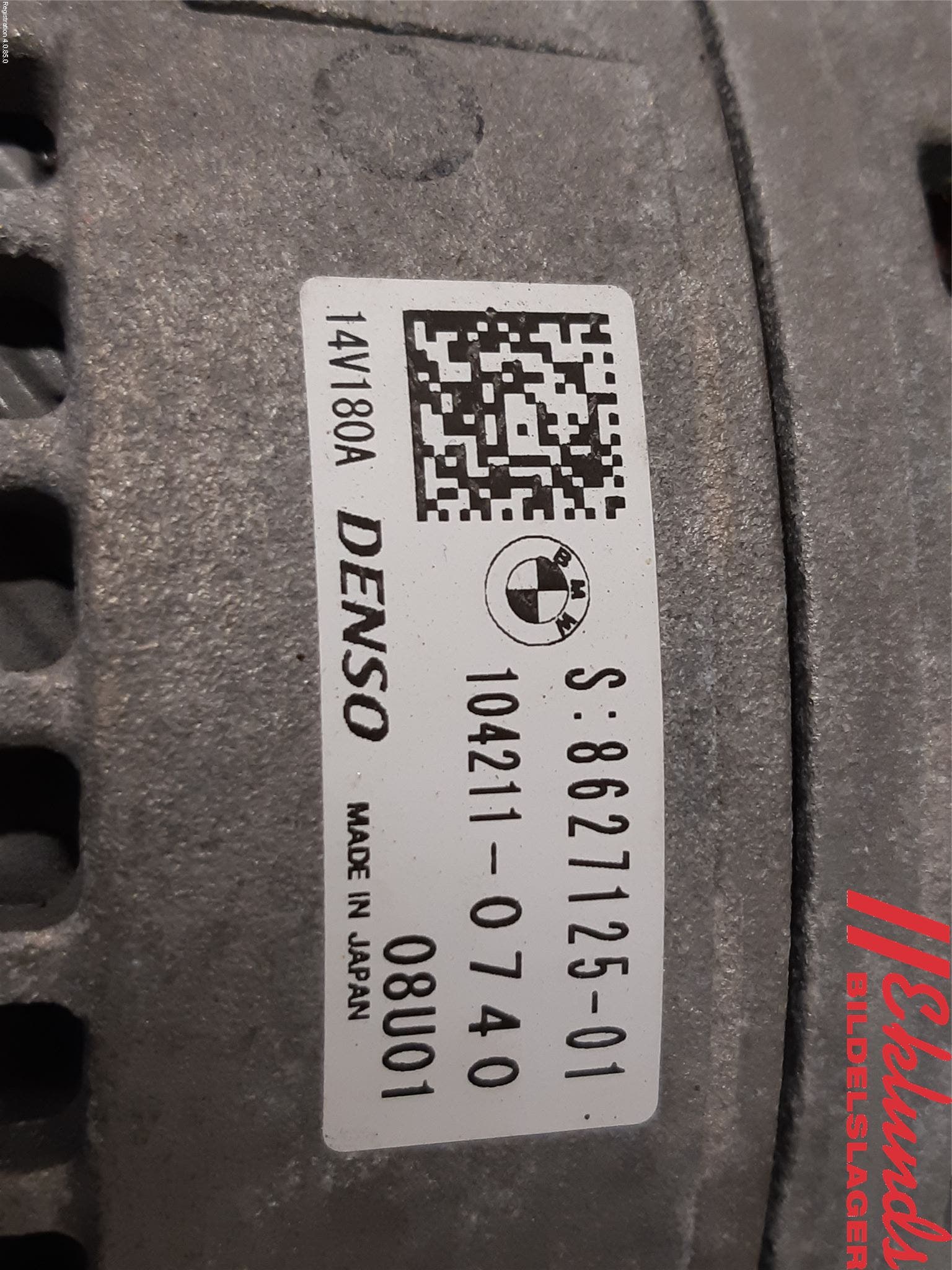 BMW X1 F48 15-22 Generator