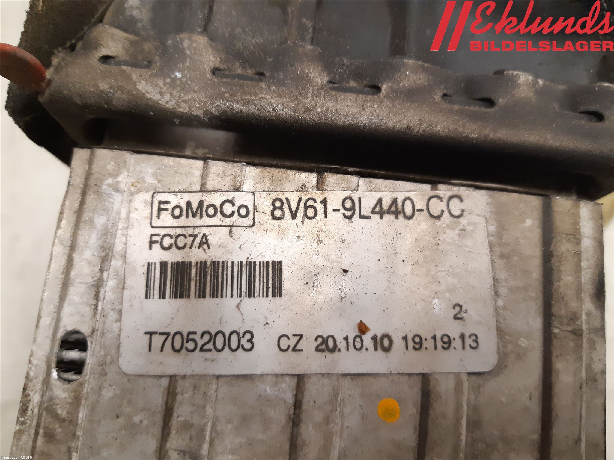 Ford GRAND C-MAX  11-14 Laddluft-Intercooler Kyl