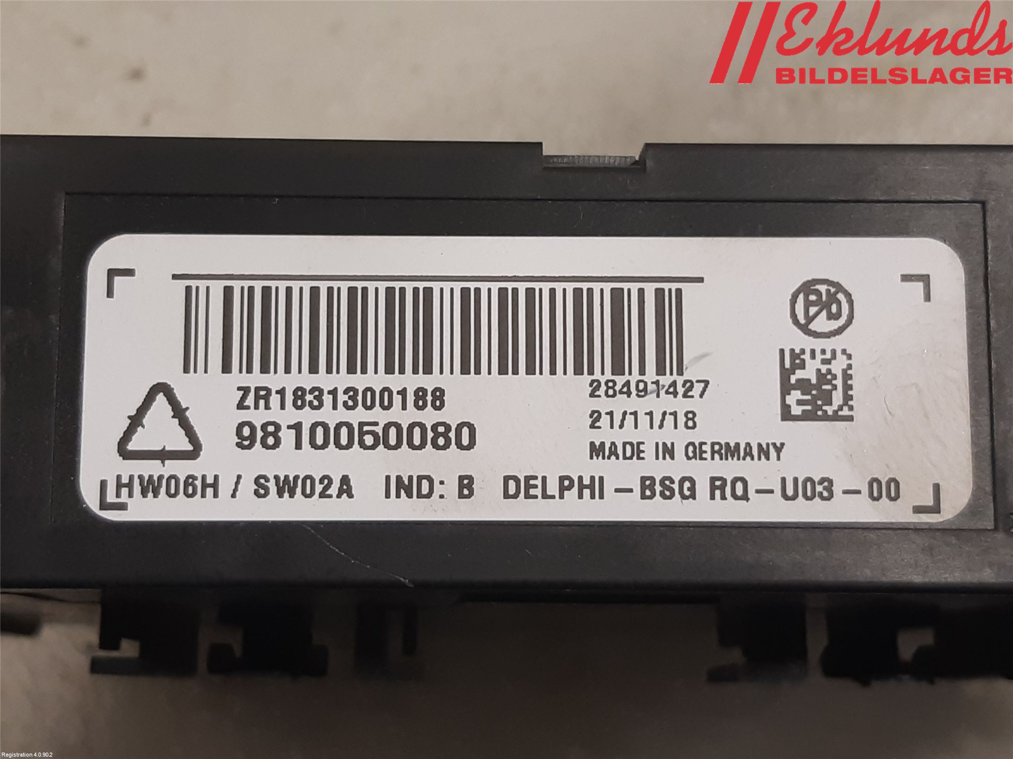 Citroen C5 AIRCROSS 19- Styrenhet Dragkrok