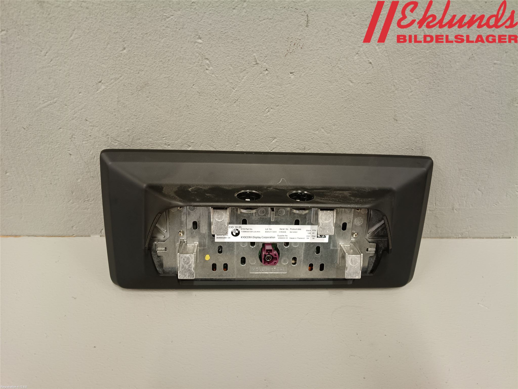 BMW i3 I01 13-22 Multifunktionsdisplay